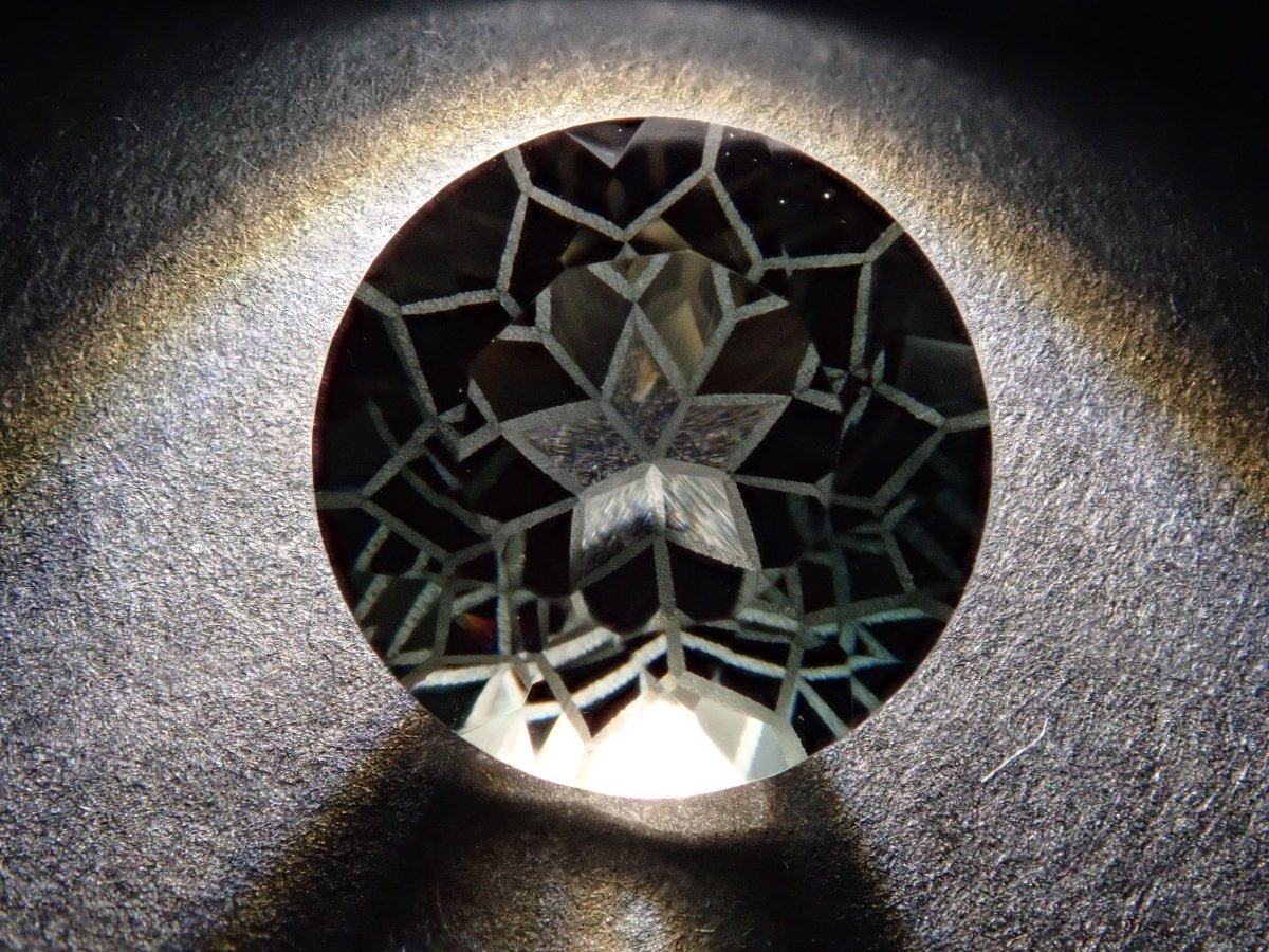 【ダンデライオンカット】グリーン・オレゴンサンストーン8mm ルース(5枚花びら) - カラッツSTORE