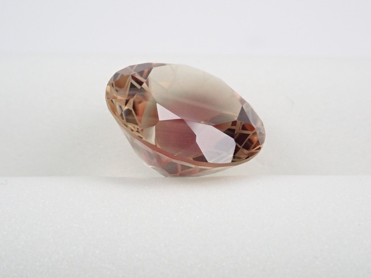 【ダンデライオンカット】オレゴンサンストーン 9.01ct/14mmルース(6枚花びら) - カラッツSTORE