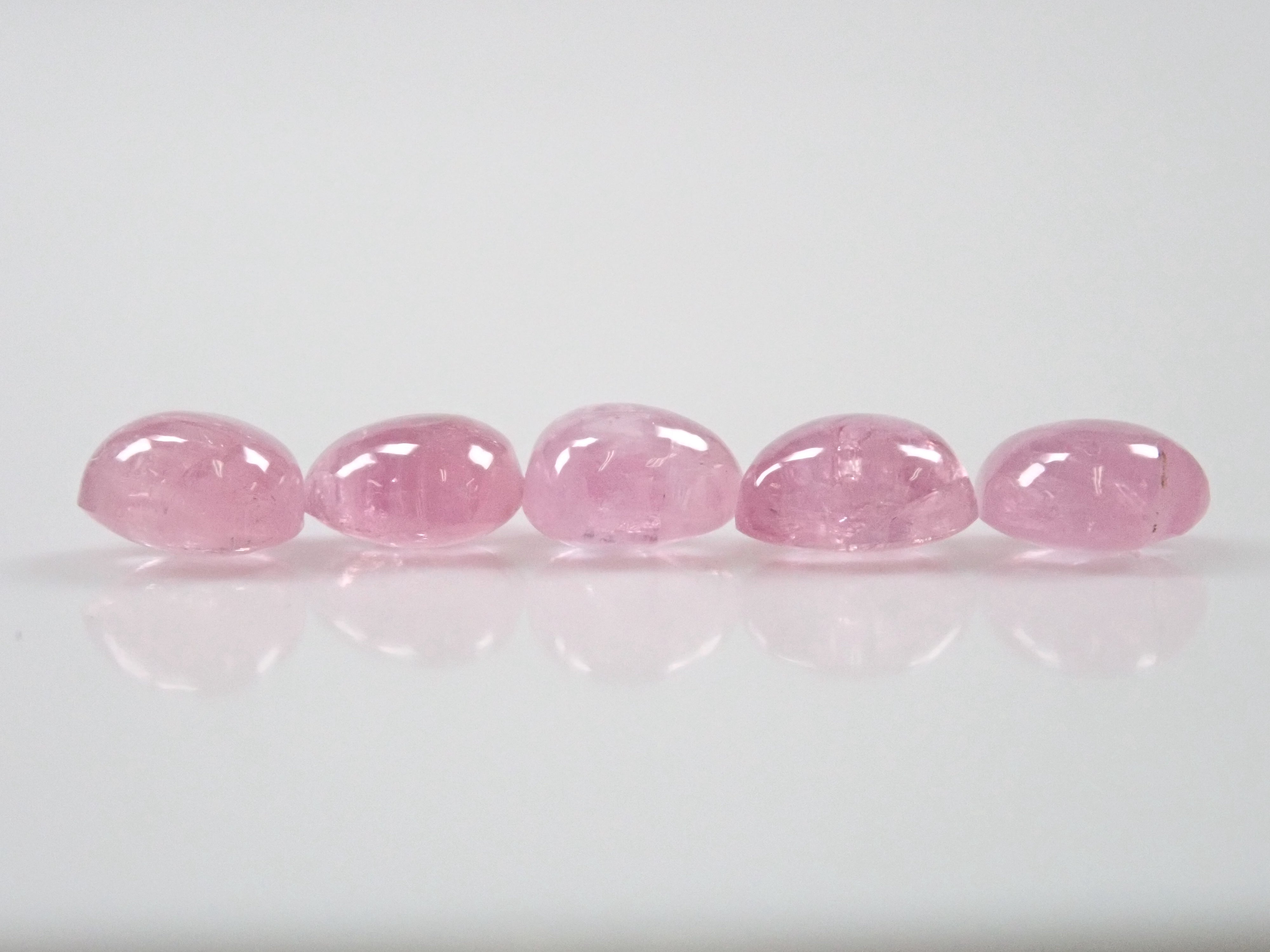 グリーンランド産アイスルビー 1石(ハートシェイプ,4mm)