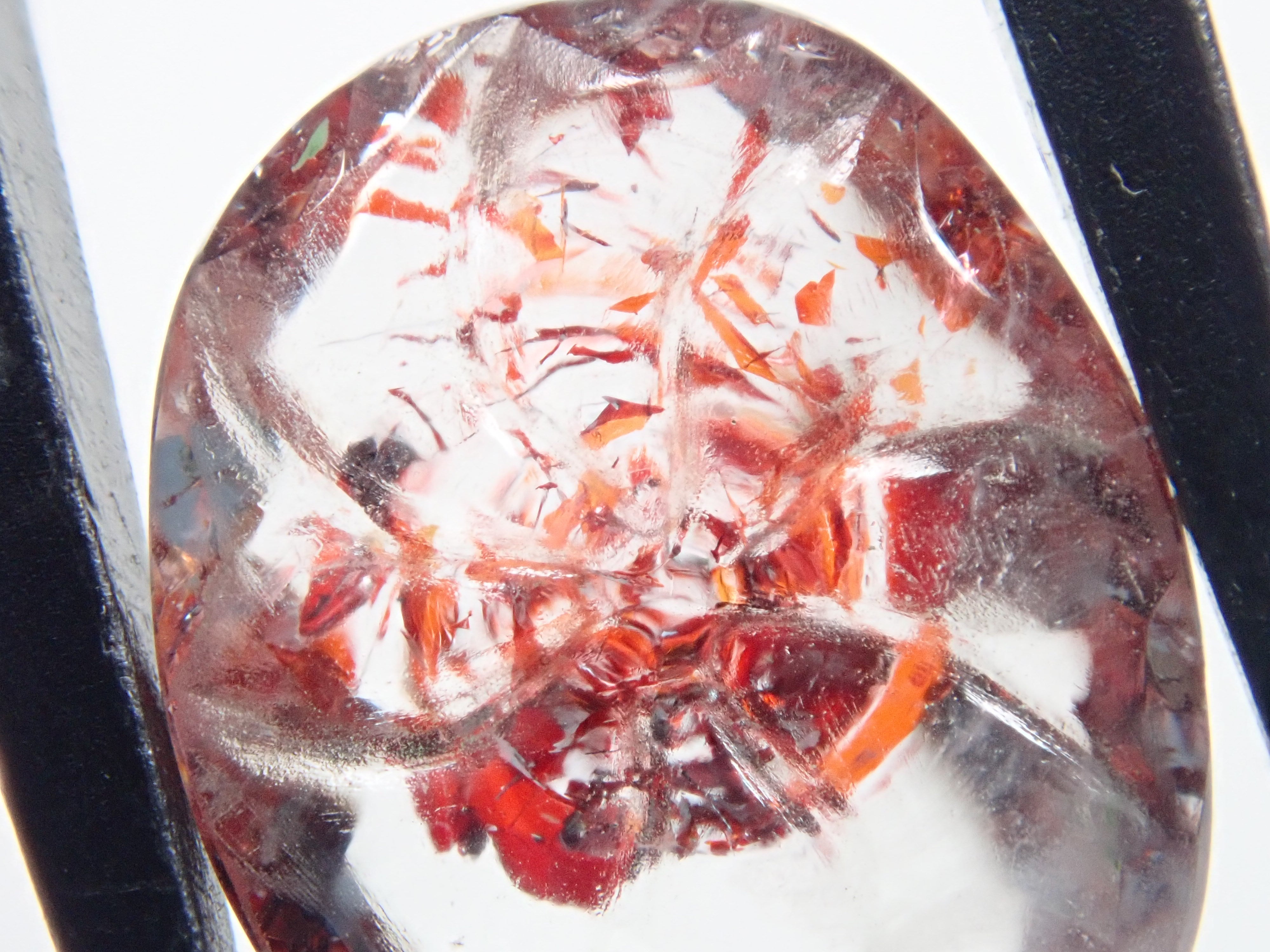 【甲州貴石切子plusthree】レピドクロサイトインクォーツ 1.973ct《コラボ》ルース ワッペン付