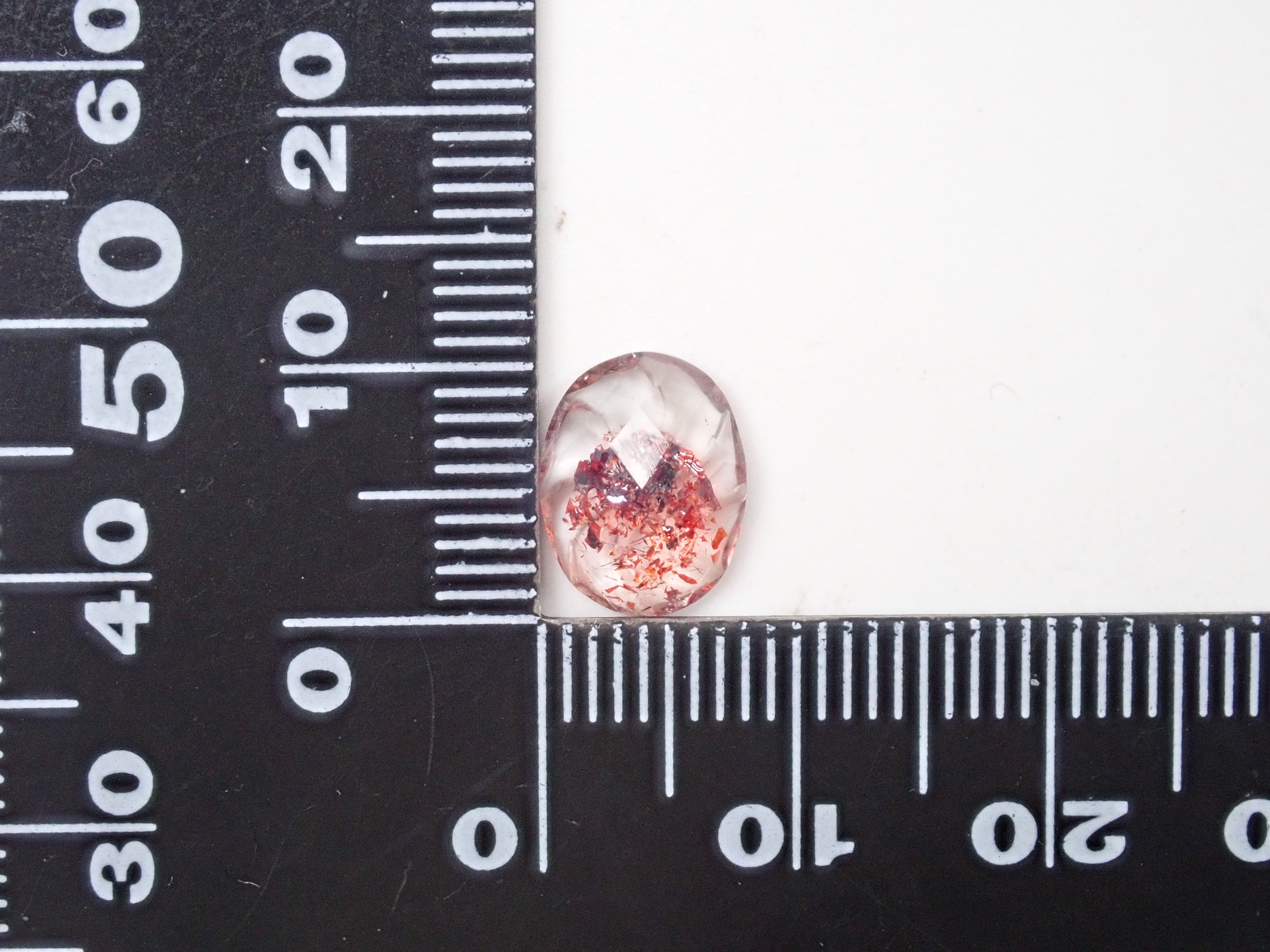 【甲州貴石切子plusthree】レピドクロサイトインクォーツ 1.973ct《コラボ》ルース ワッペン付