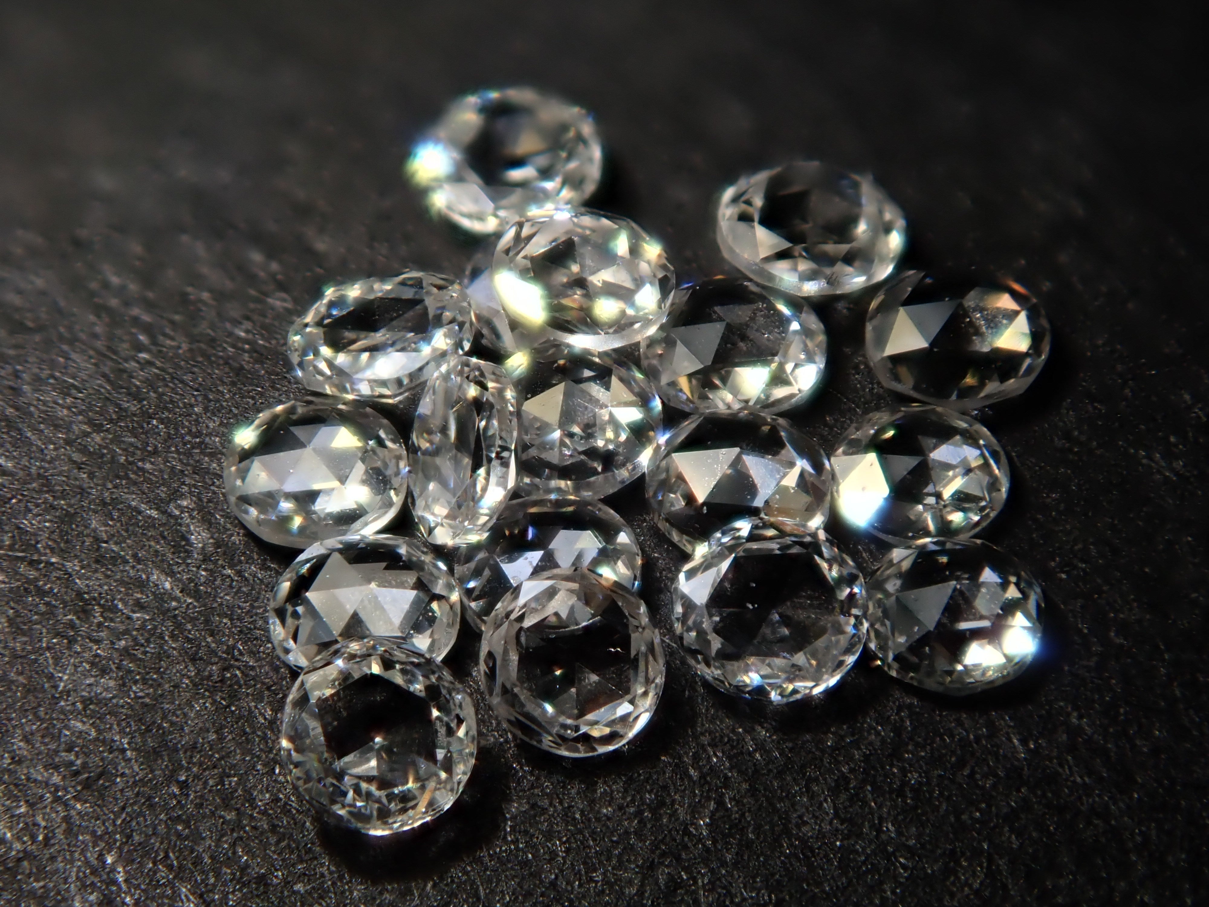 1顆玫瑰切割鑽石1.2mm(VS-SI級、DH顏色、米勒鑽石)《可多買優惠》