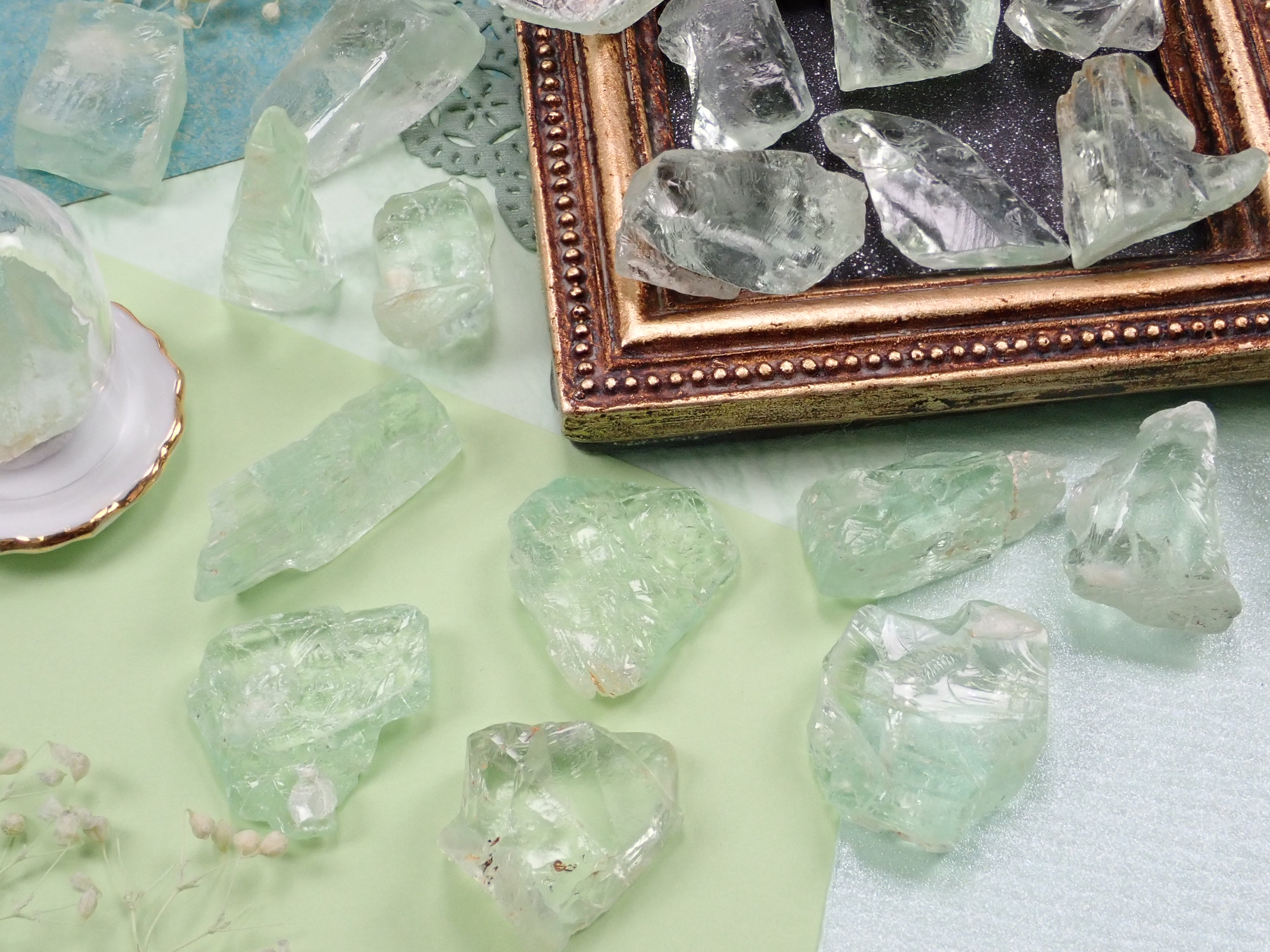 綠色鋰輝石原石1顆(平均15克拉)《可多次購買優惠》