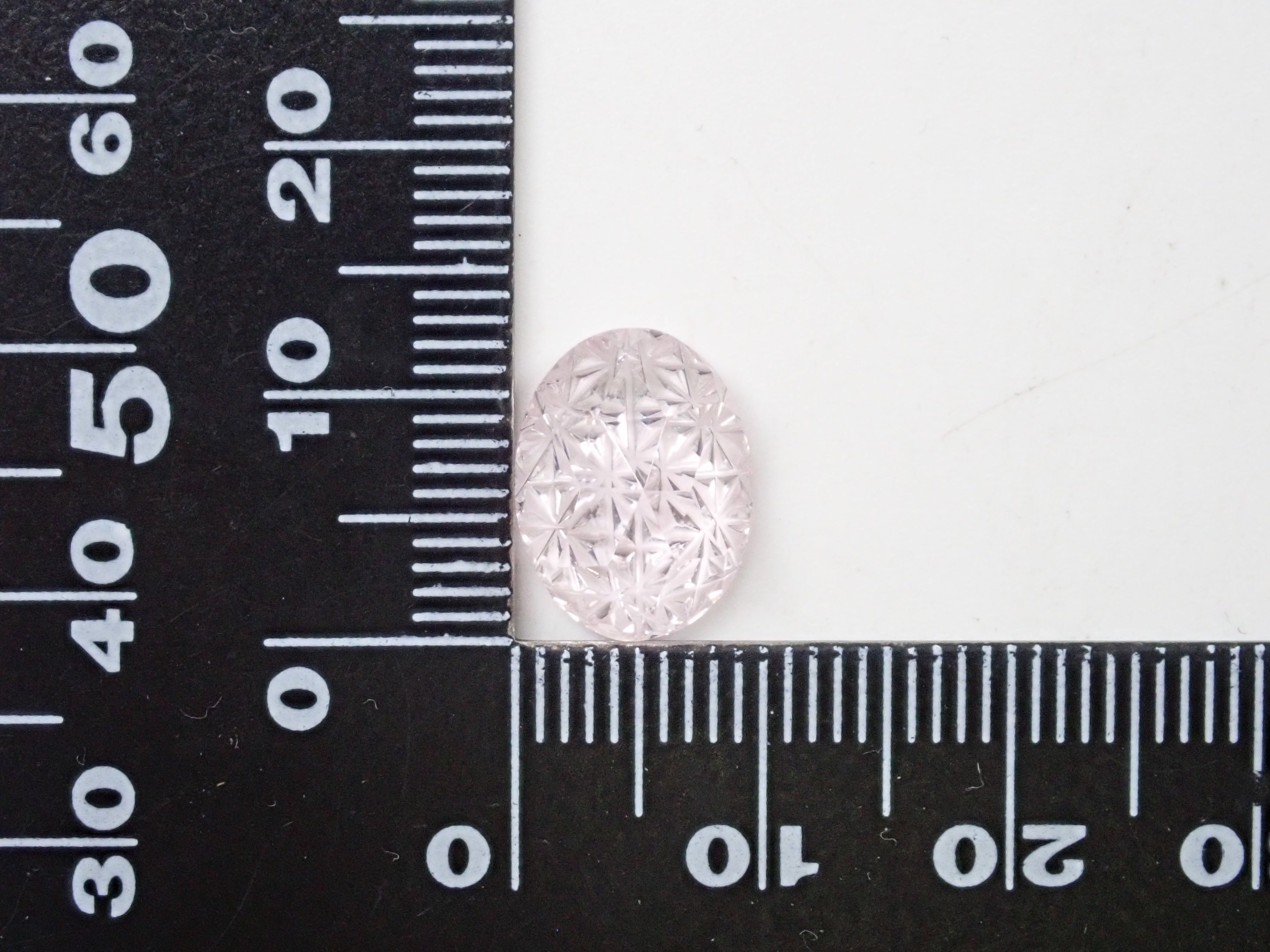 【甲州貴石切子】クンツァイト 5.024ct《コラボ》ルース ワッペン付