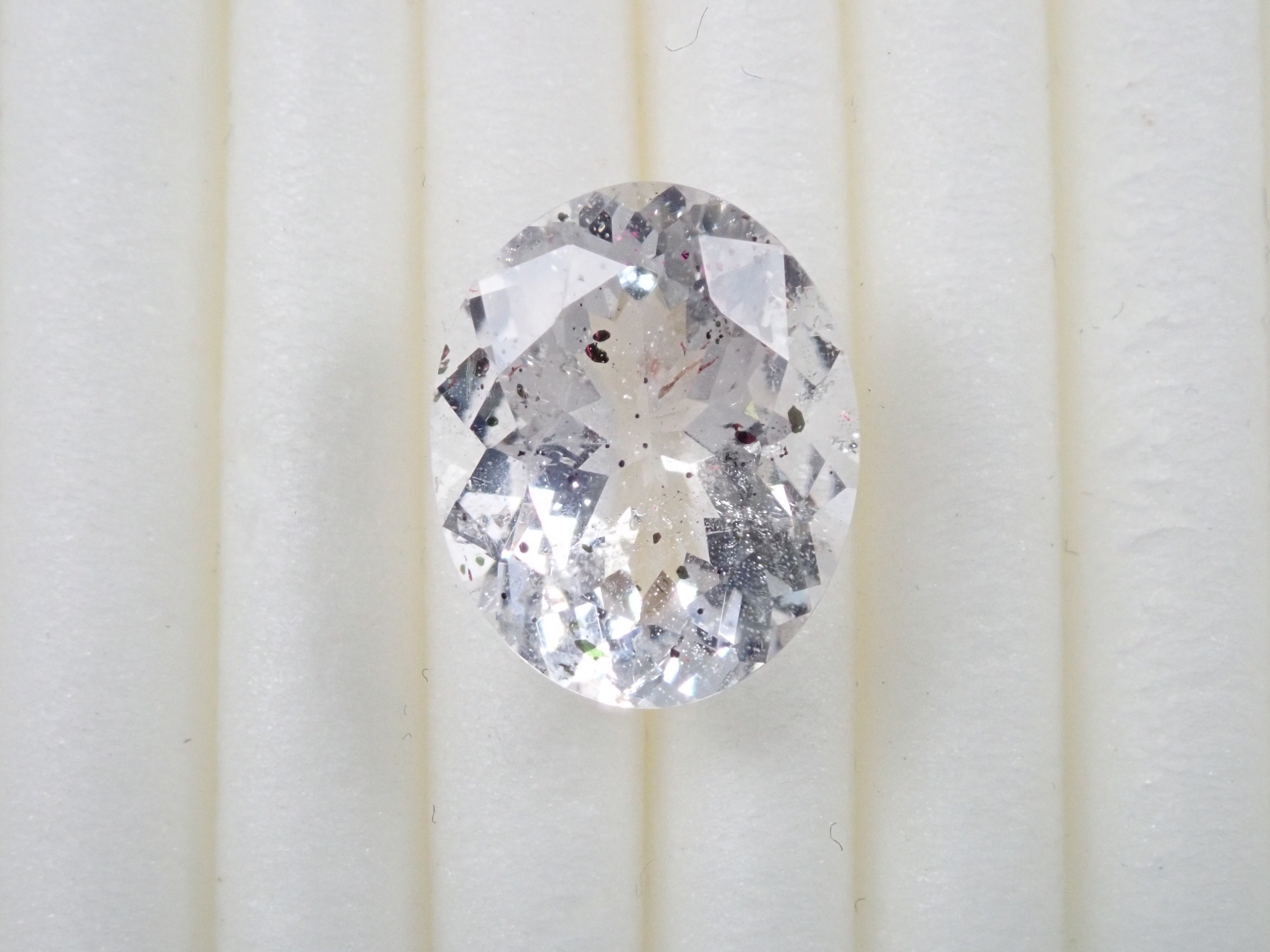 【12542266掲載】ブラジル産ティンカーベルクォーツ(ピンクファイヤークォーツ) 2.663ctルース