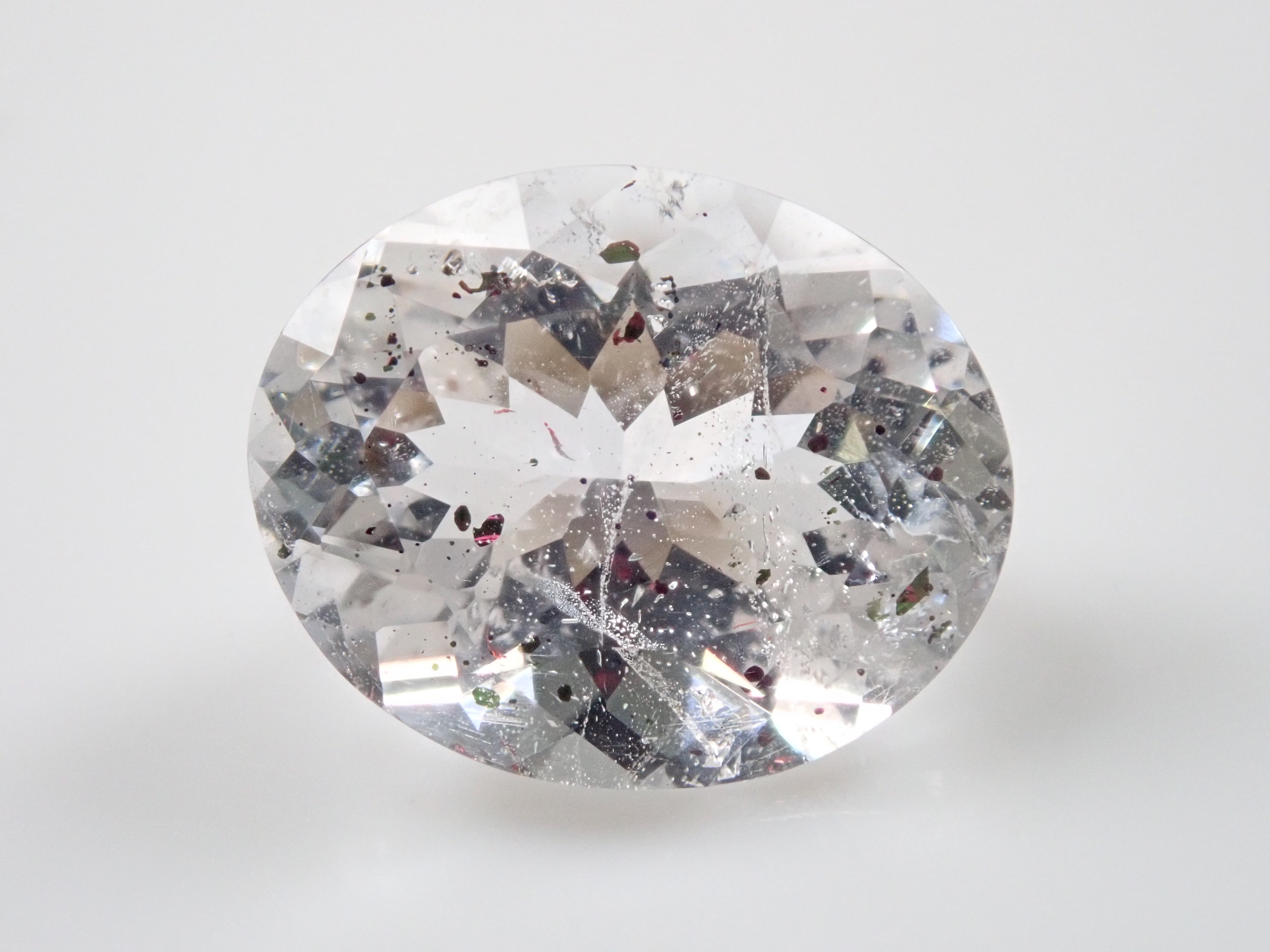 【12542266掲載】ブラジル産ティンカーベルクォーツ(ピンクファイヤークォーツ) 2.663ctルース