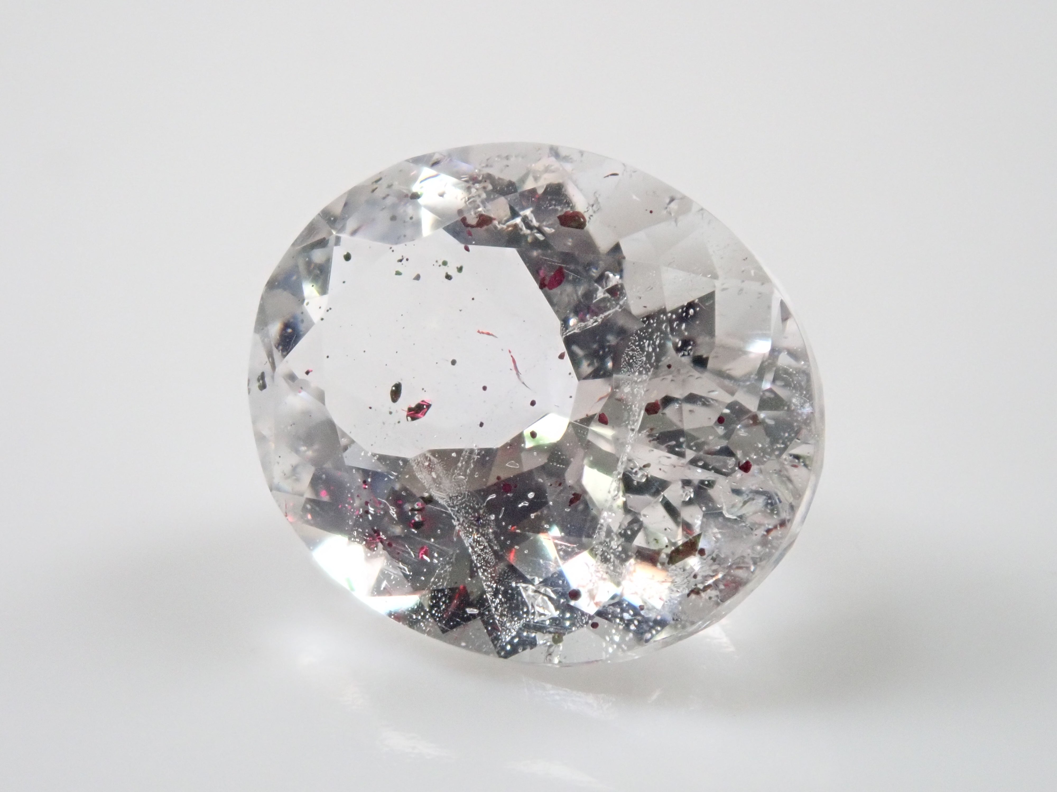 【12542266掲載】ブラジル産ティンカーベルクォーツ(ピンクファイヤークォーツ) 2.663ctルース