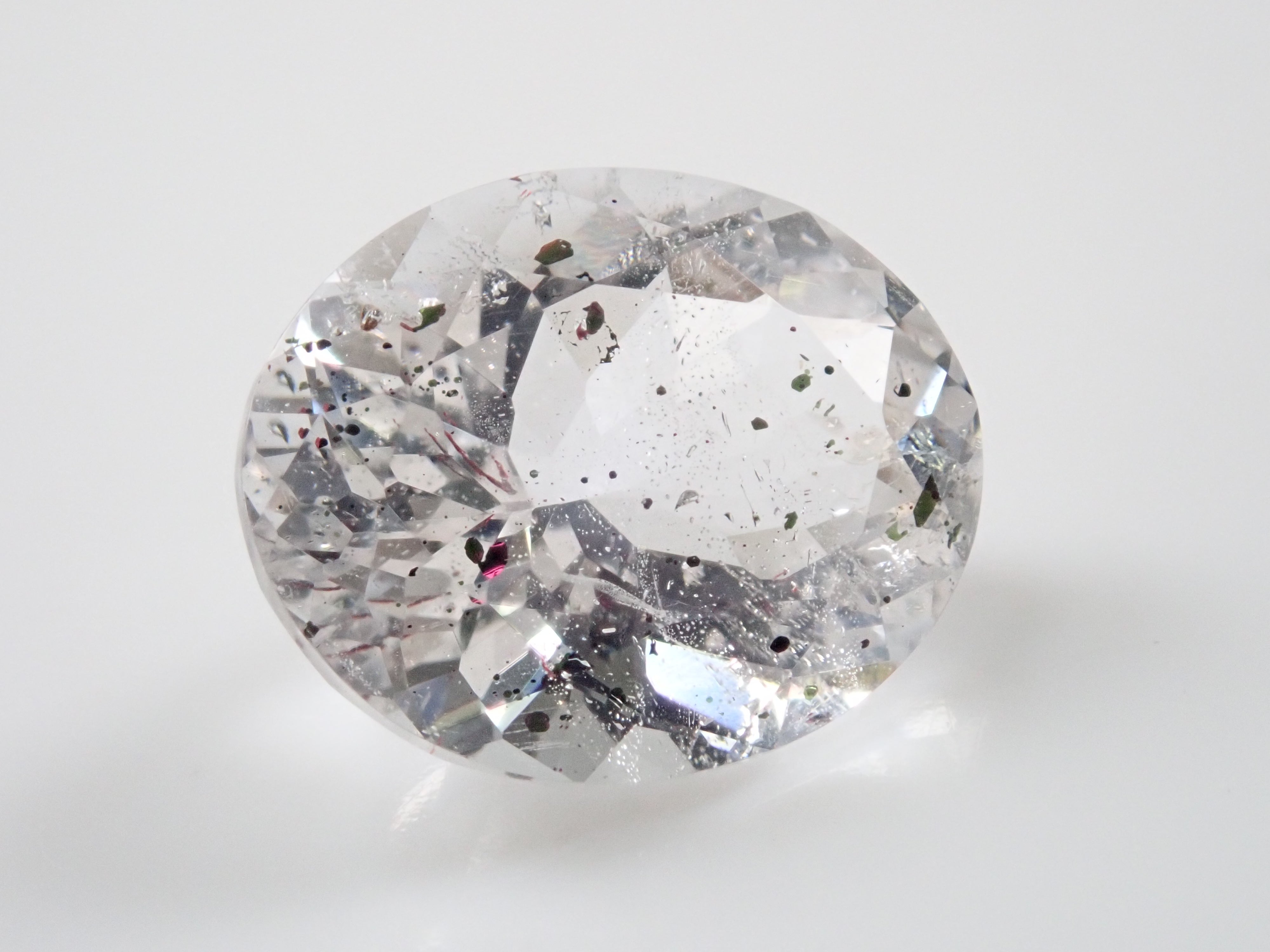 【12542266掲載】ブラジル産ティンカーベルクォーツ(ピンクファイヤークォーツ) 2.663ctルース