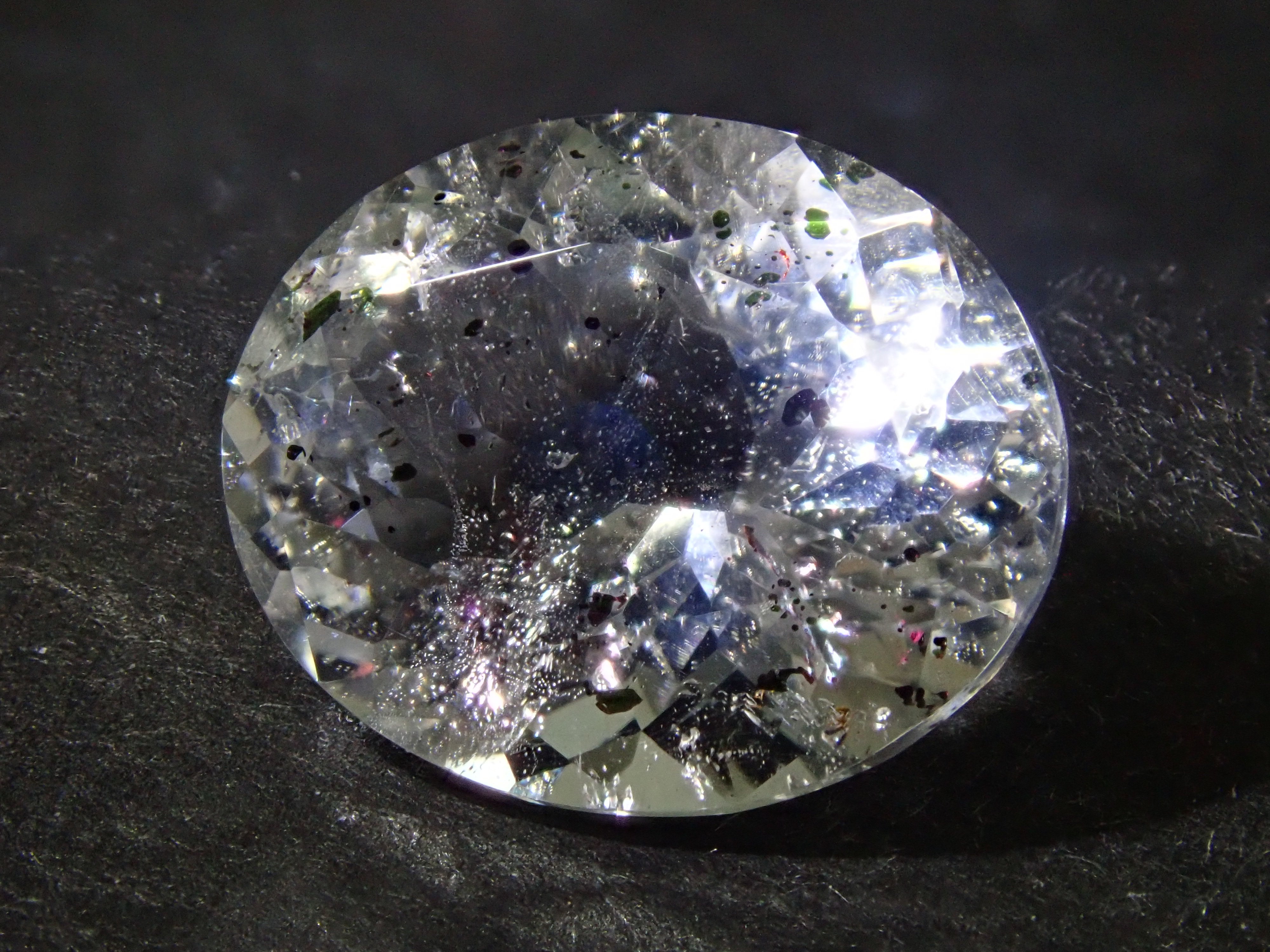 【12542266掲載】ブラジル産ティンカーベルクォーツ(ピンクファイヤークォーツ) 2.663ctルース