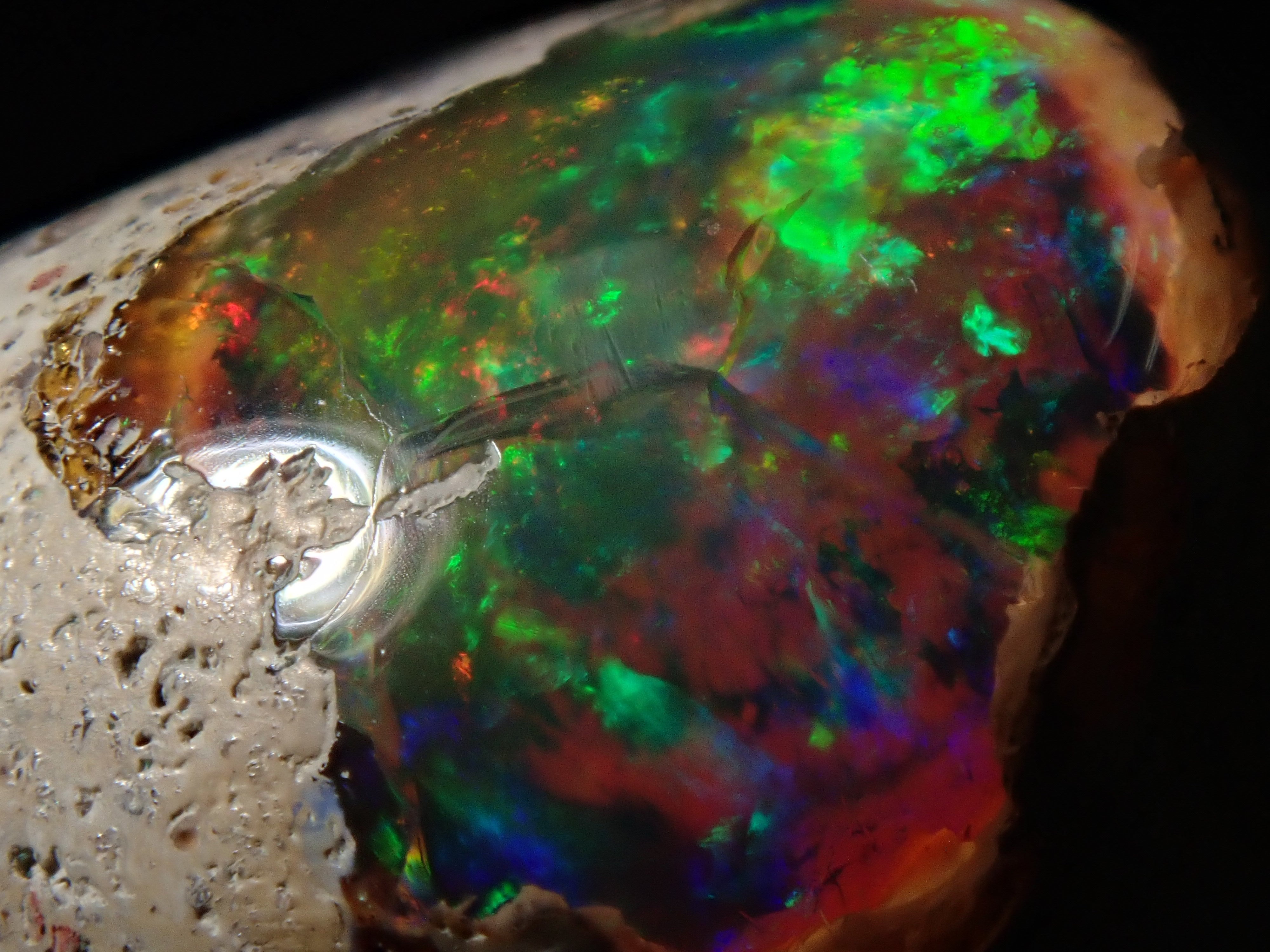 【12530283掲載】カンテラオパール 17.221ctルース