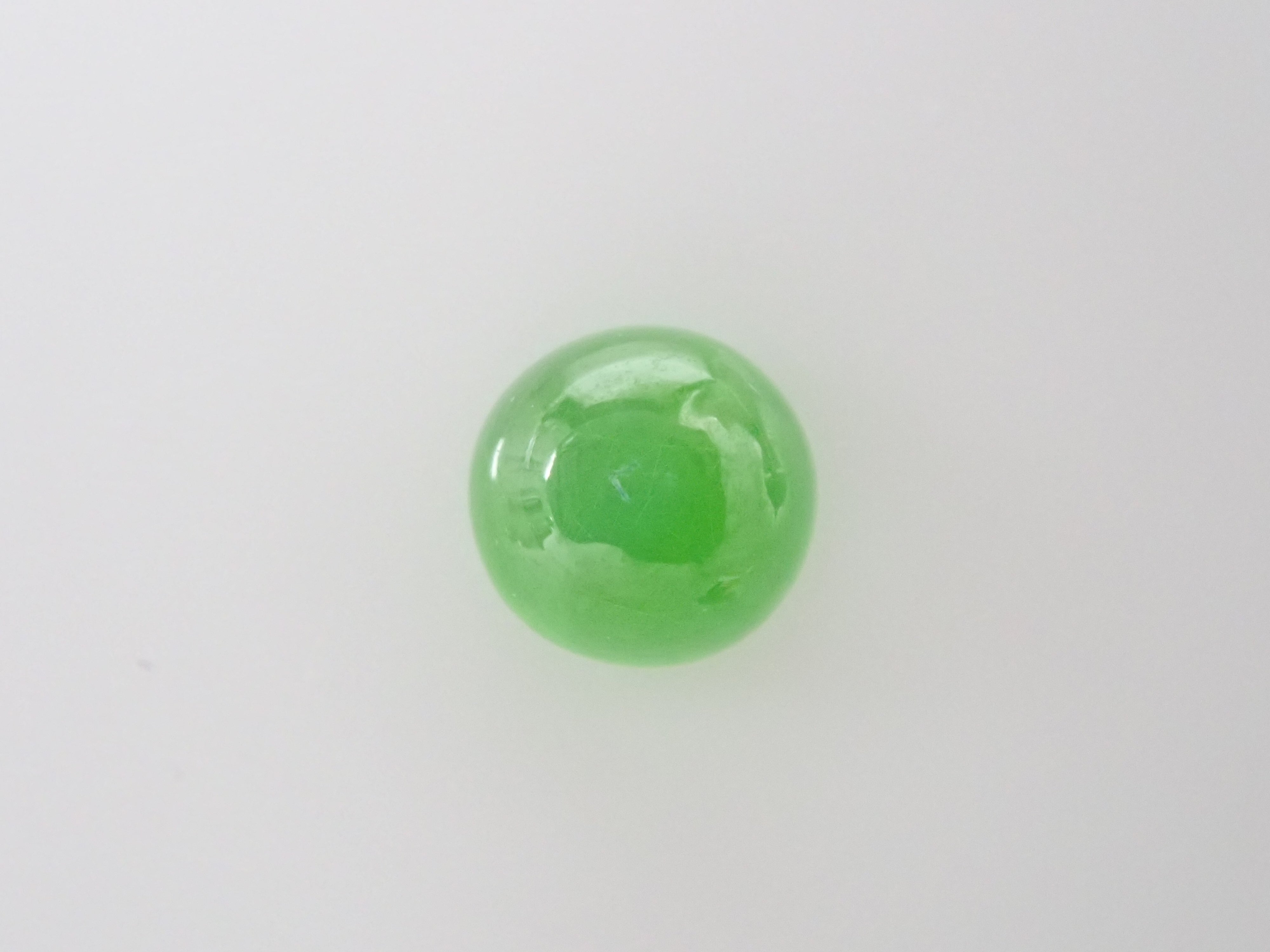 ロシア産デマントイドガーネット(ホーステール認む) 3mm/0.188ctルース