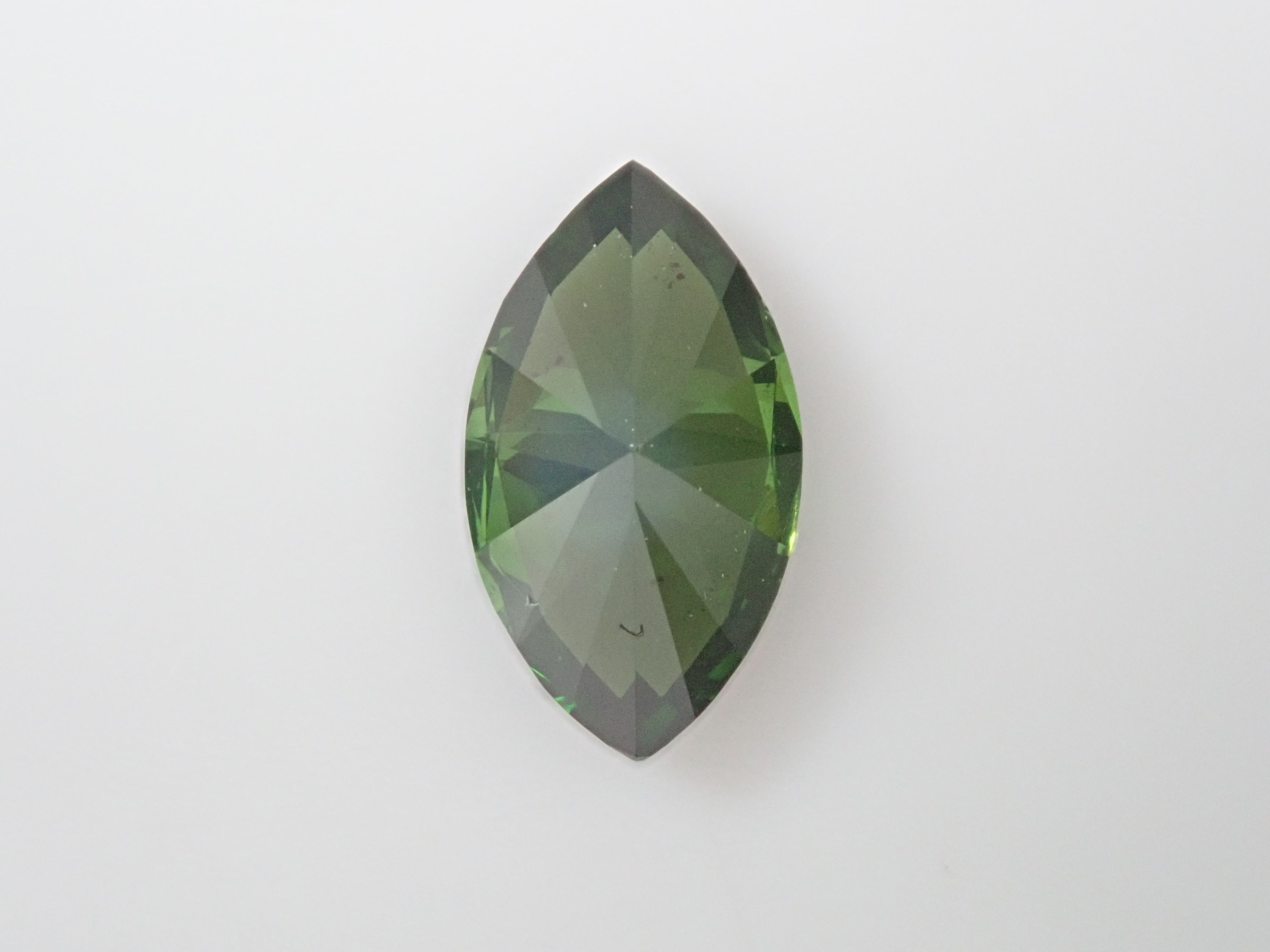 フォレストグリーンダイヤモンド(トリートメント) 0.431ctルース(FANCY DARK GRAY GREEN, SI-2)