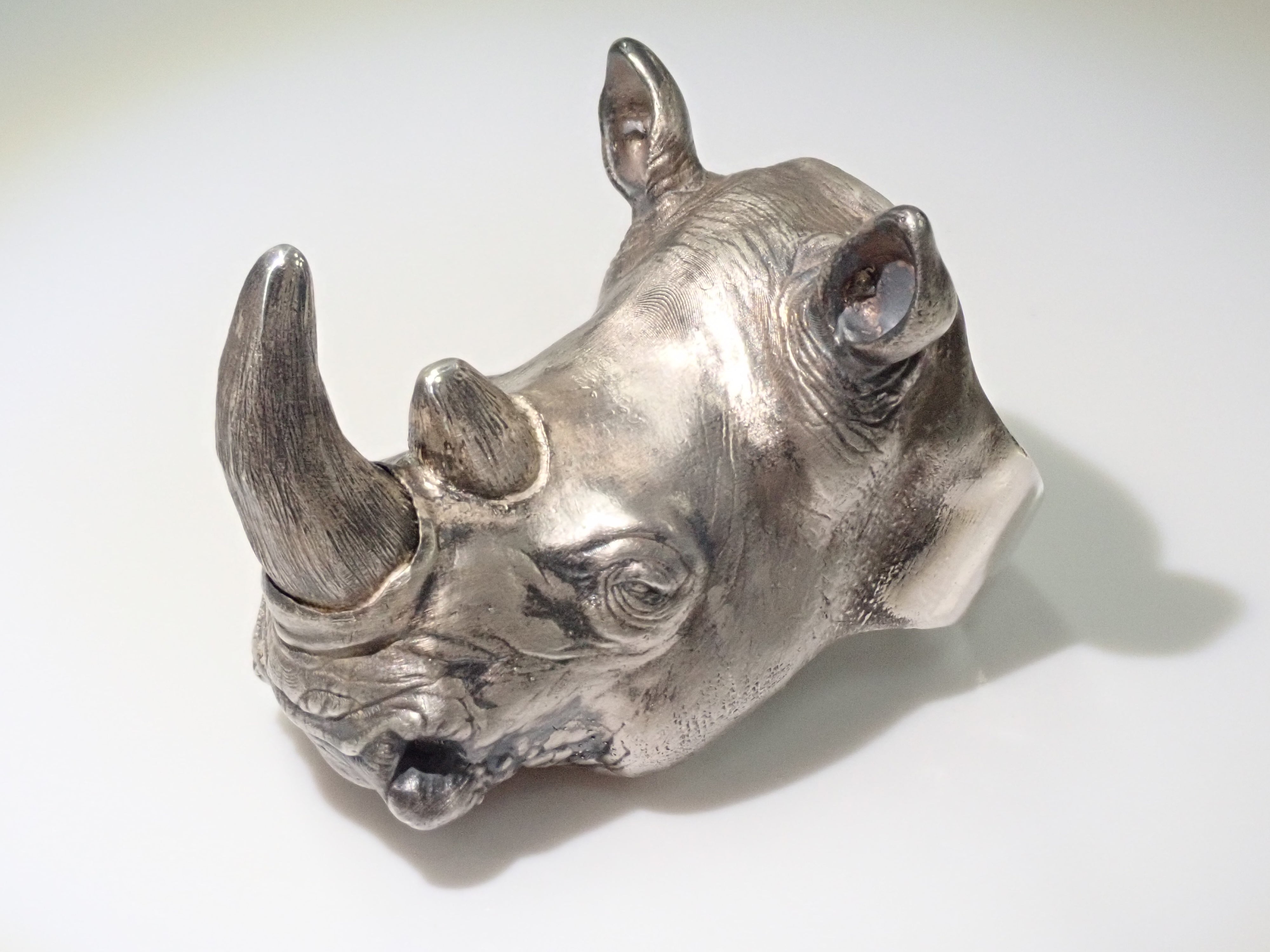 【受注販売】特殊造形アーティスト・浅海雅俊氏による「サイのリング」《上野マルイ展示商品》