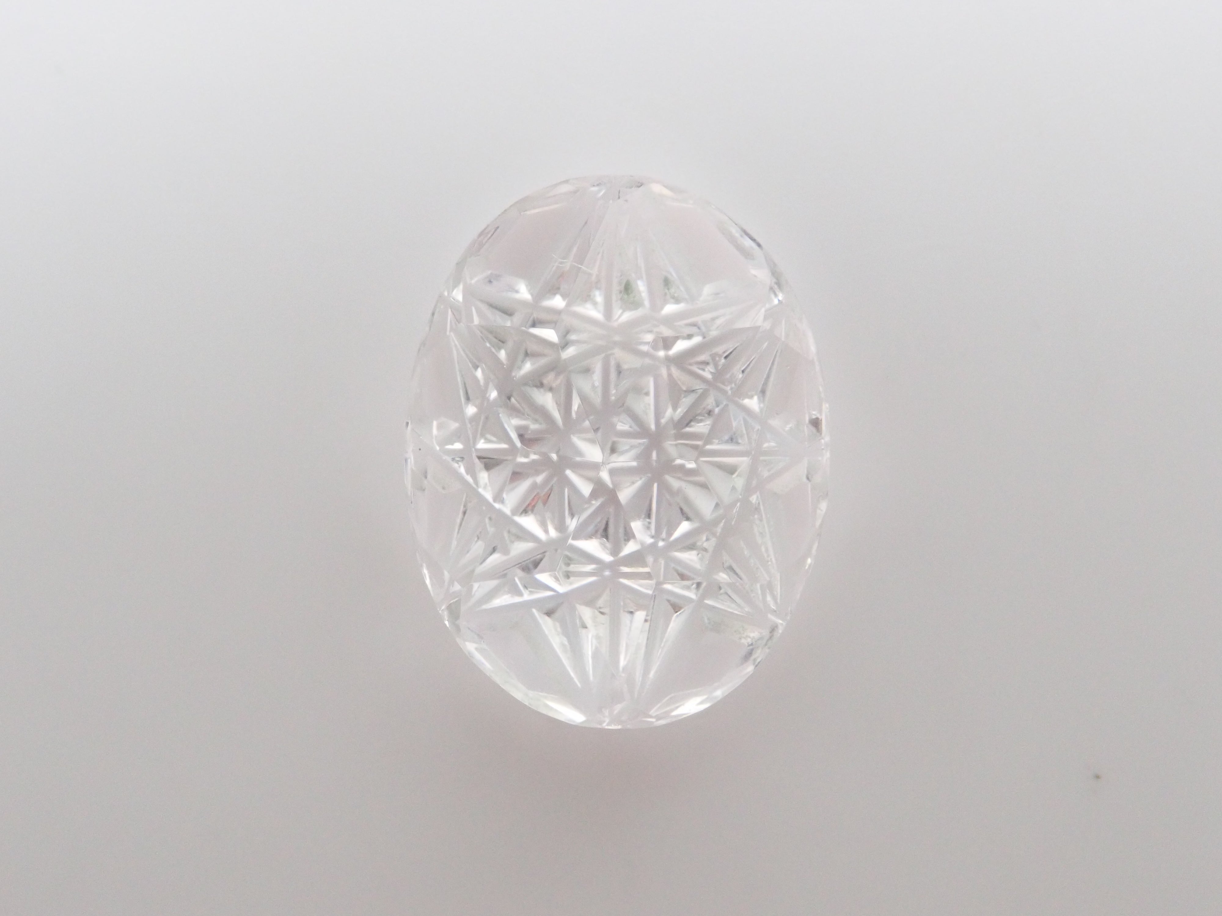 【甲州貴石切子】スポジュメン 8.480ct《コラボ》ルース ワッペン付
