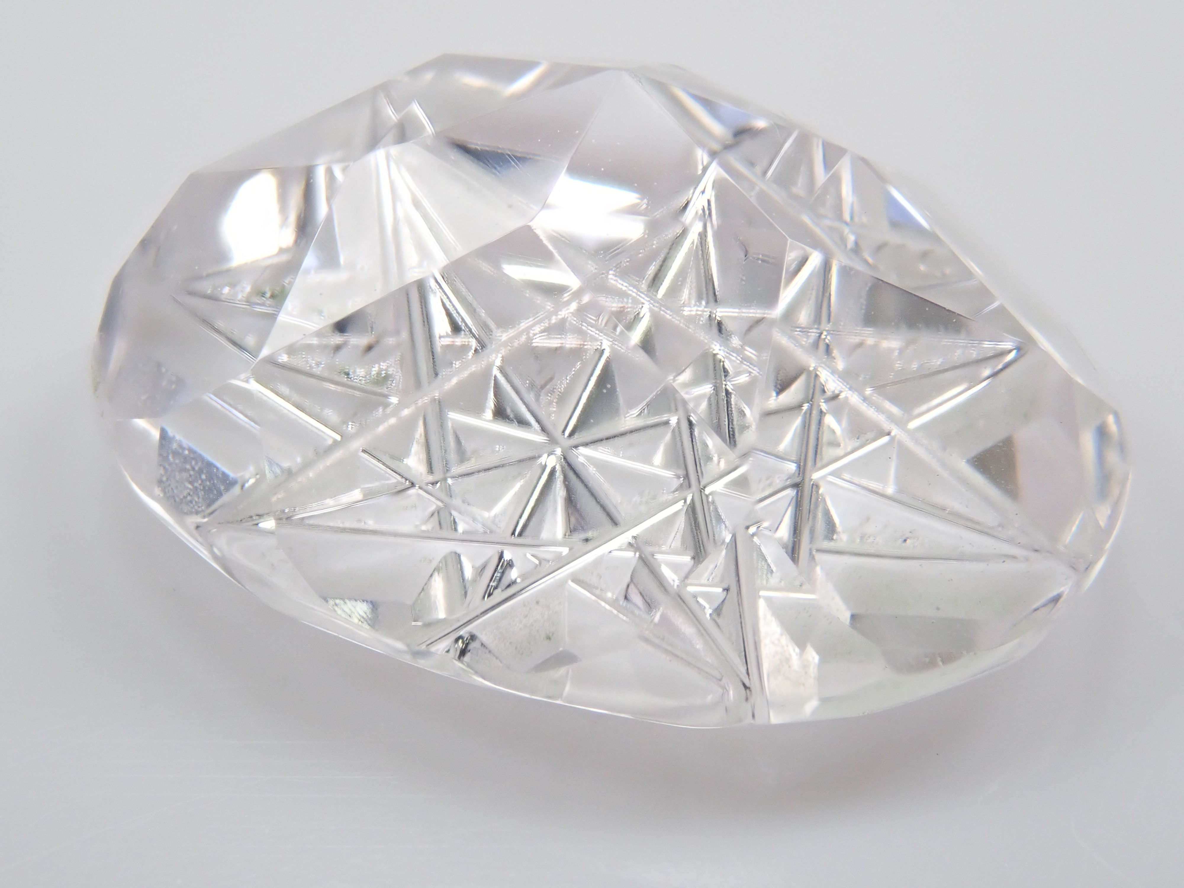 【甲州貴石切子】スポジュメン 8.480ct《コラボ》ルース ワッペン付