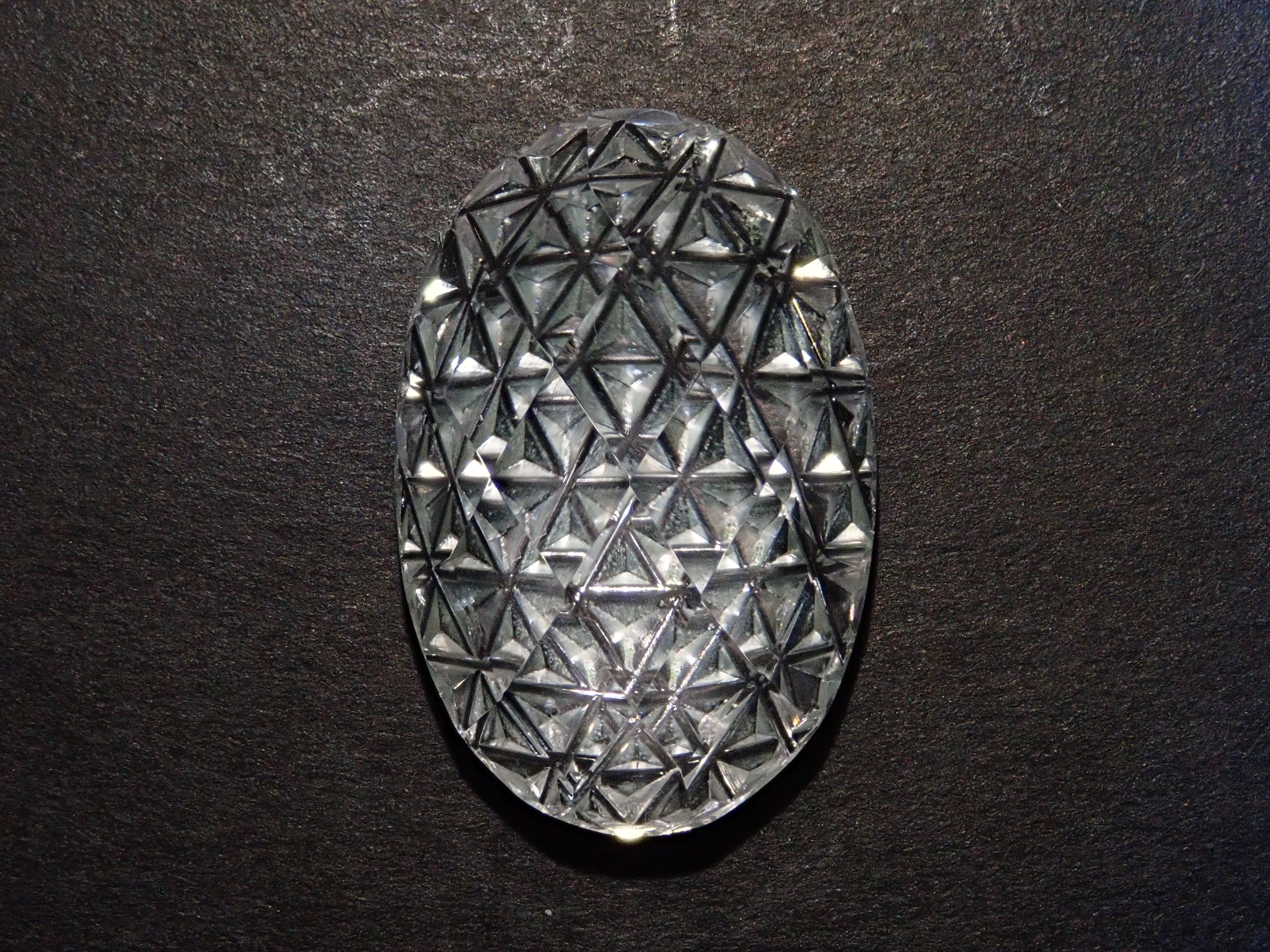 【甲州貴石切子】スポジュメン 14.070ct《コラボ》ルース ワッペン付