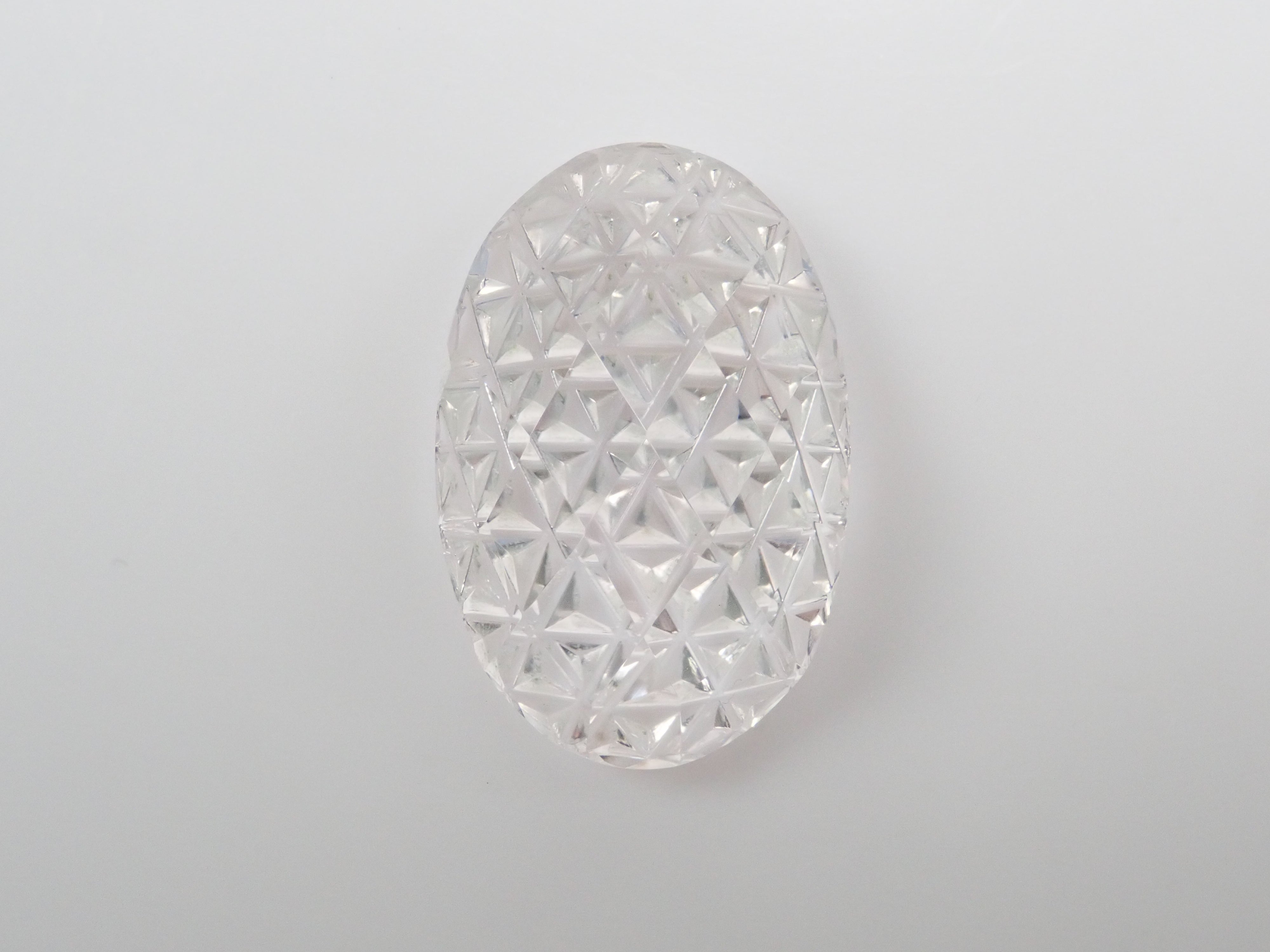 【甲州貴石切子】スポジュメン 14.070ct《コラボ》ルース ワッペン付