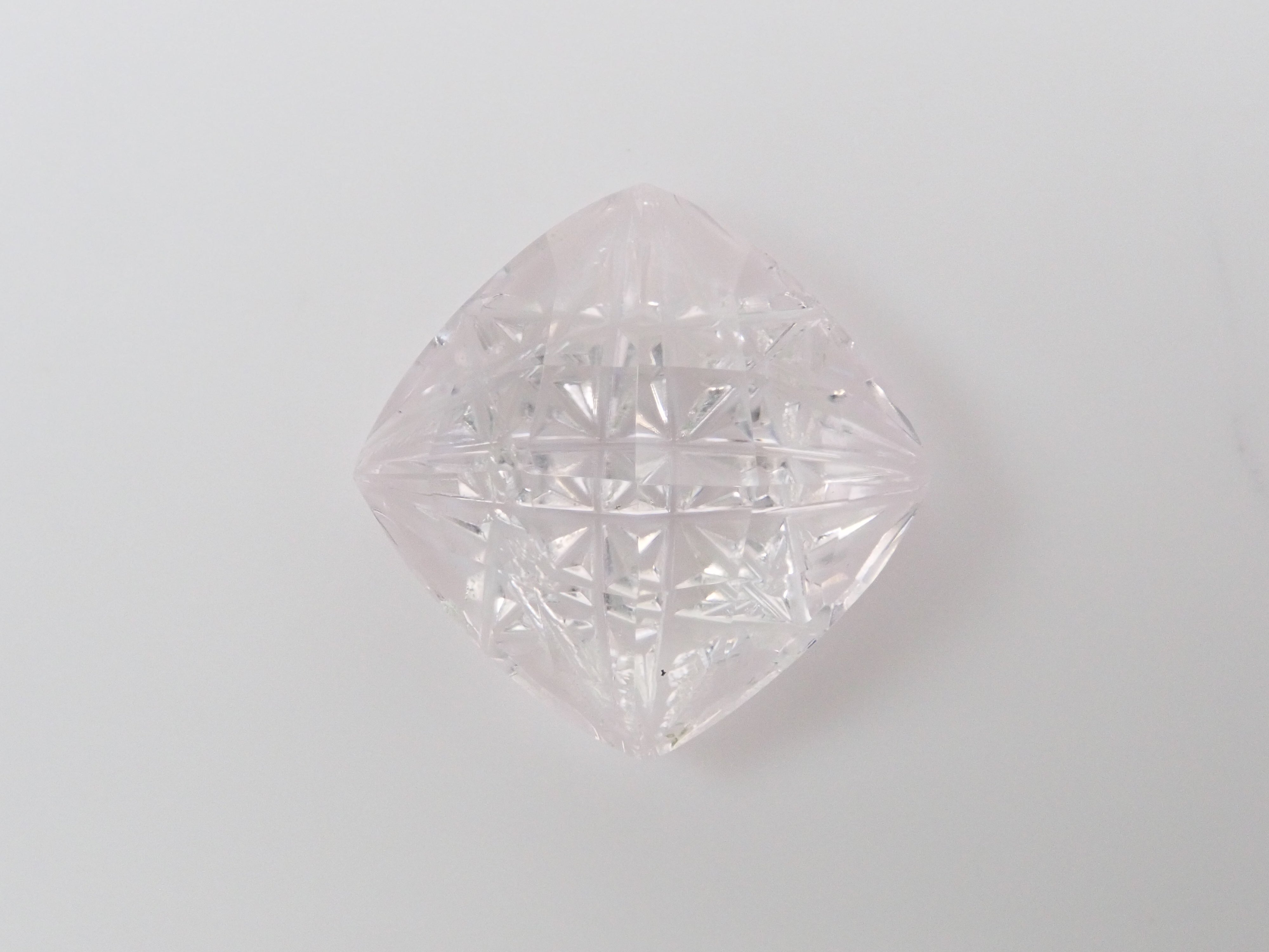 【甲州貴石切子】スポジュメン 7.390ctルース《コラボ》ワッペン付