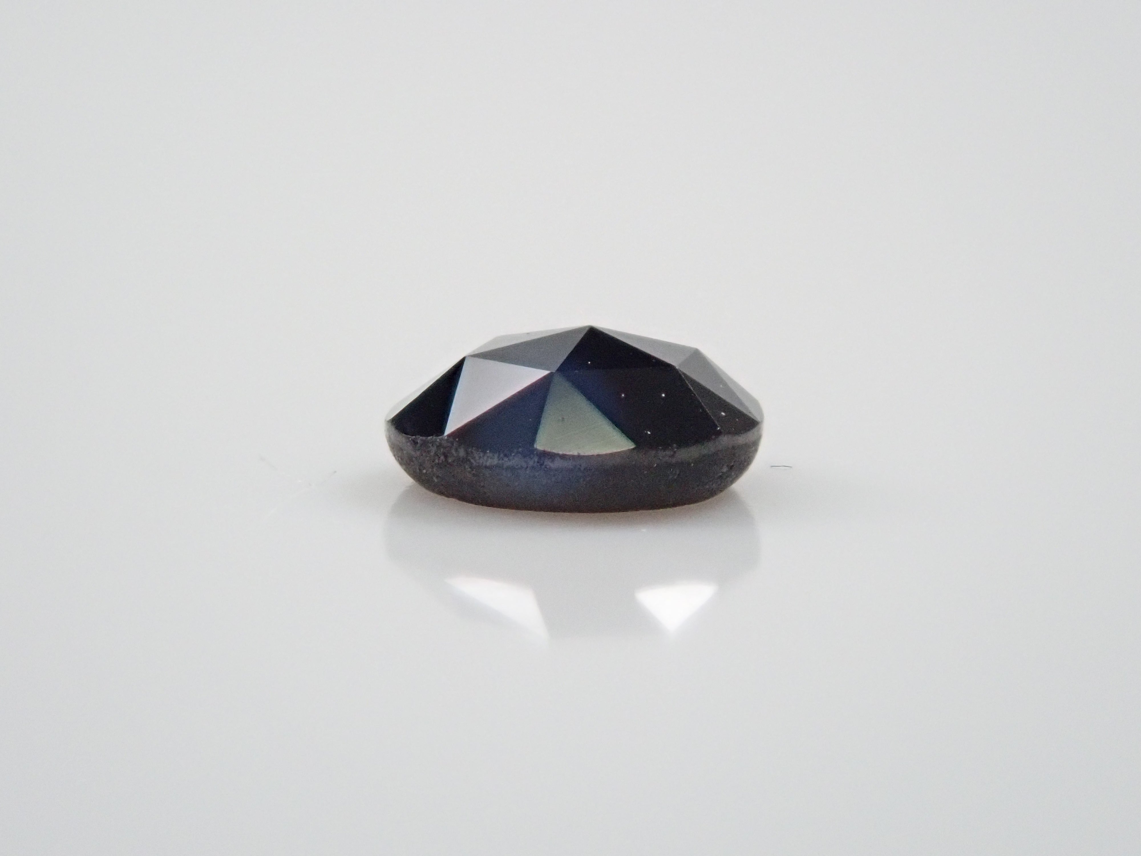 ブラックダイヤモンド 3.7mm/0.200ctルース(ローズカット)