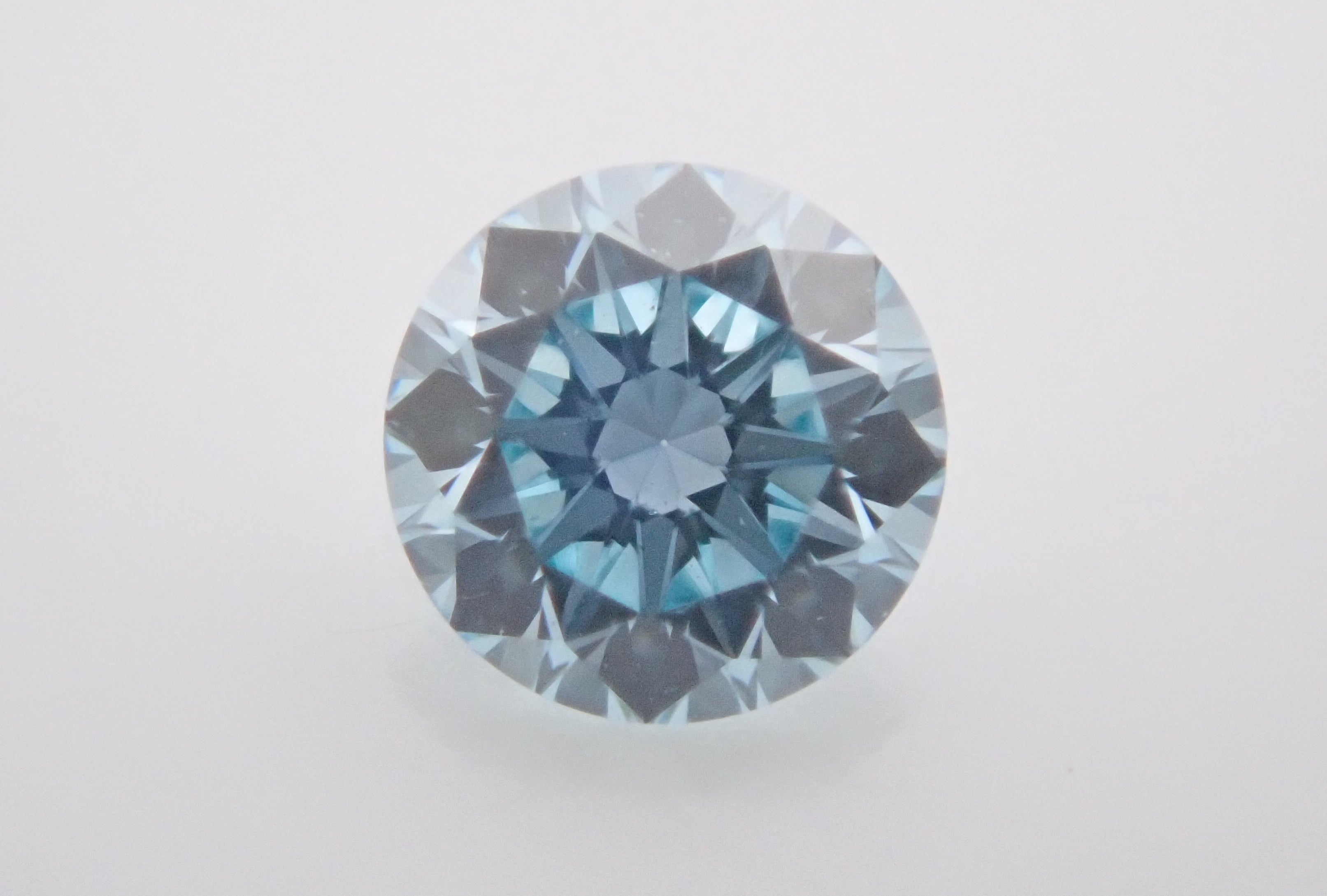 アイスブルーダイヤモンド 2.1㎜×5P 計0.174ct ルース-