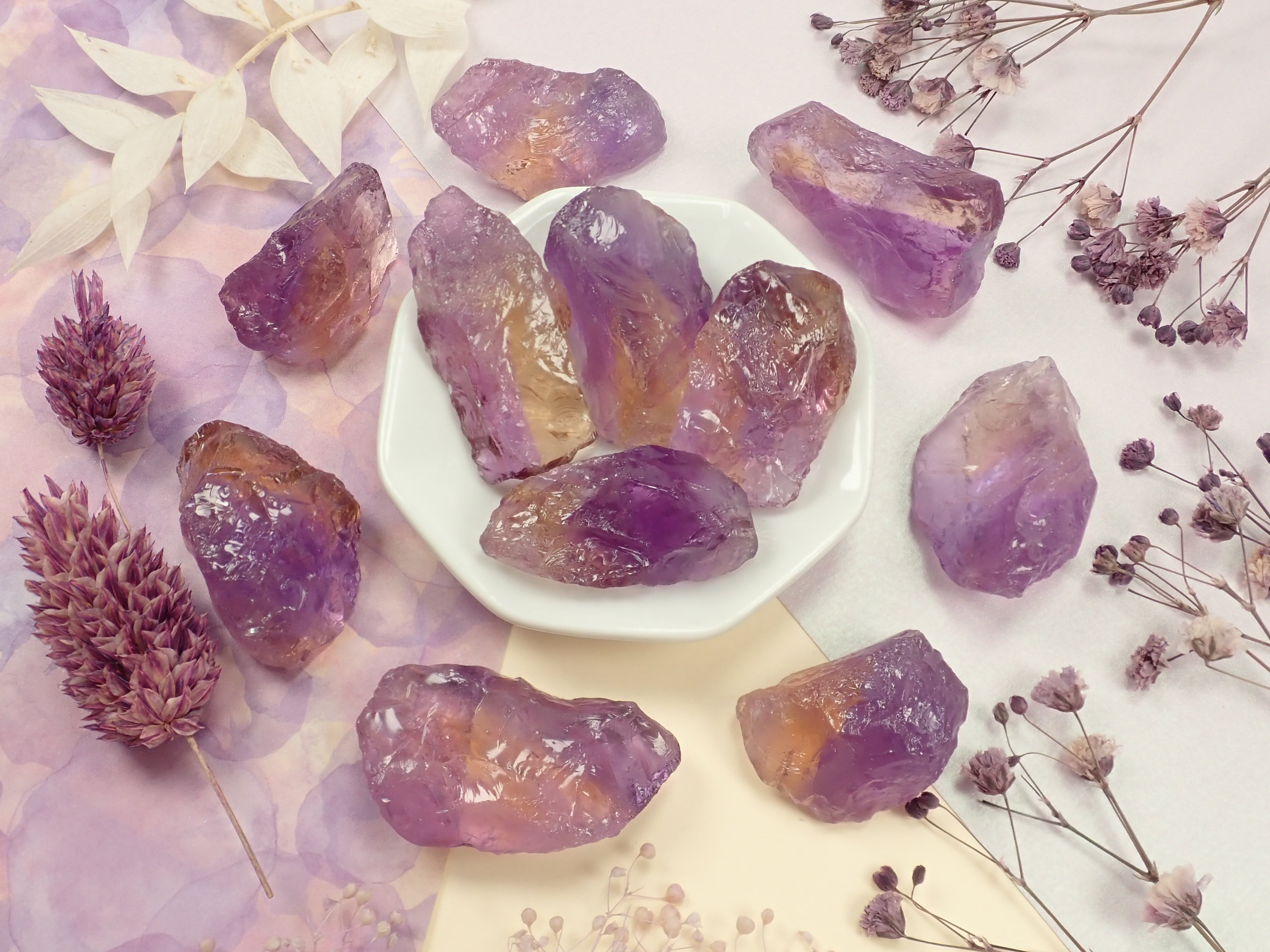 紫黃晶 1石(約60~70克拉)《多買有折扣》