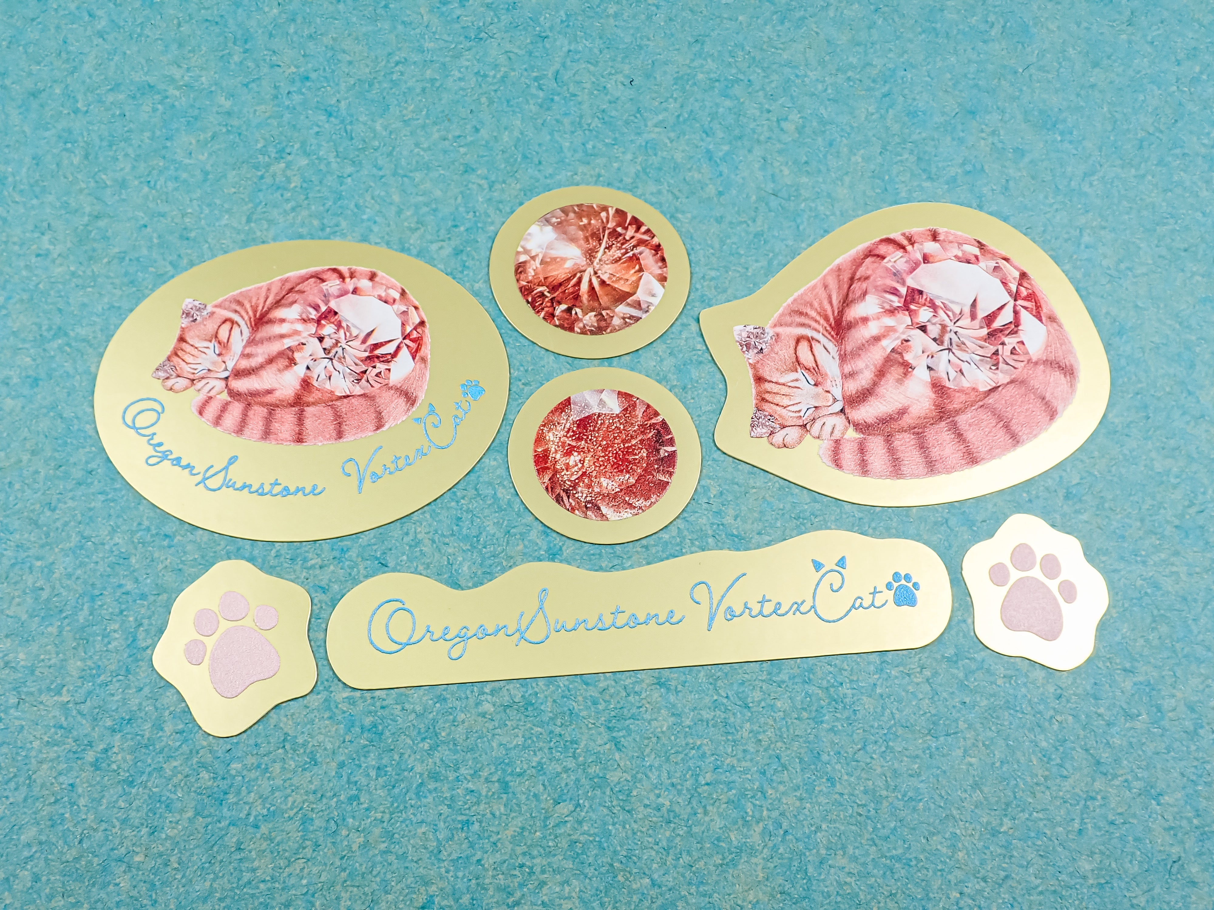 安部祐一朗氏グッズセット【マグカップ&コンパクトミラー&オレゴンサンストーンの宝石】