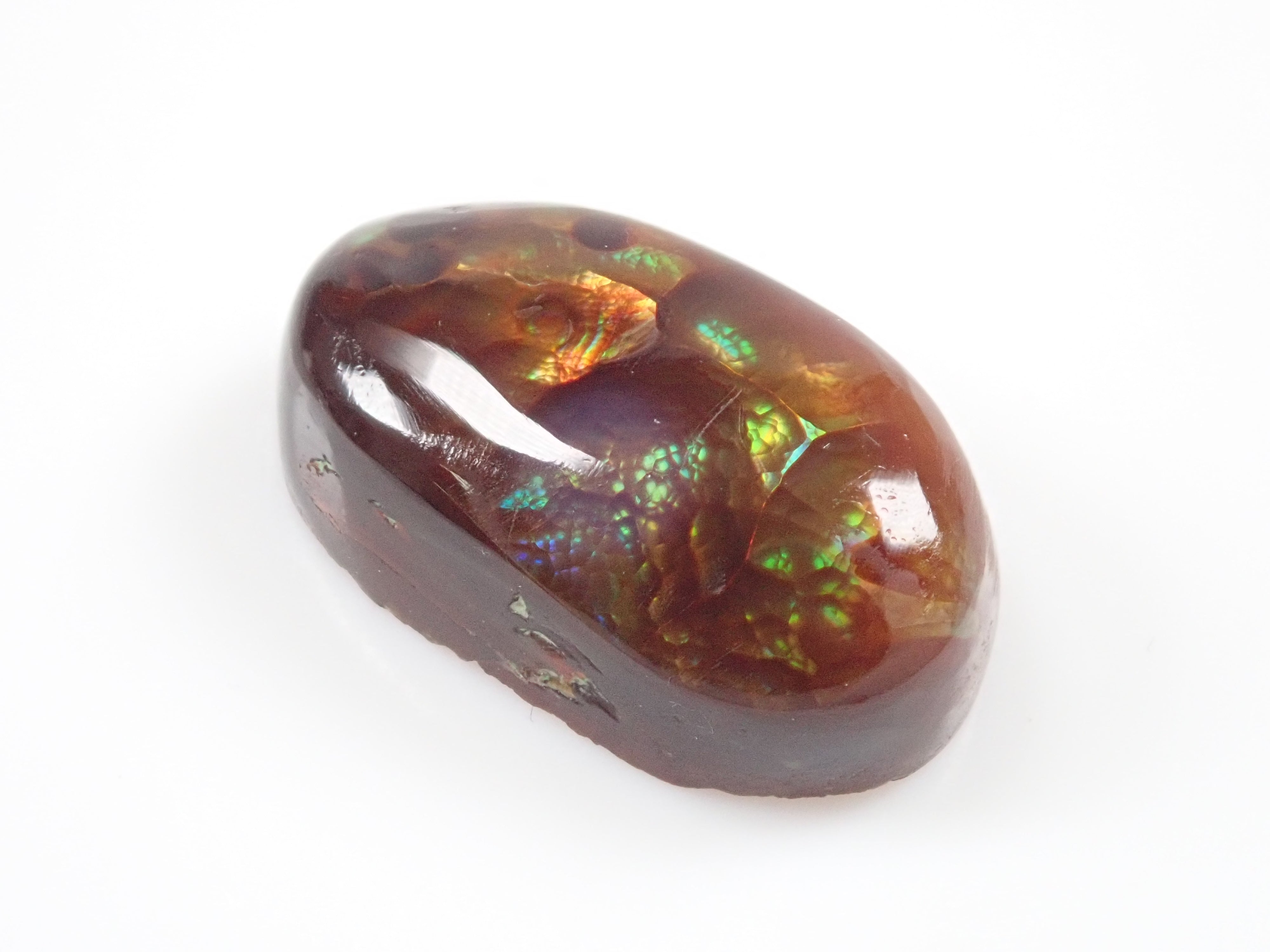 メキシコ産ファイアーアゲート 5.519ctルース