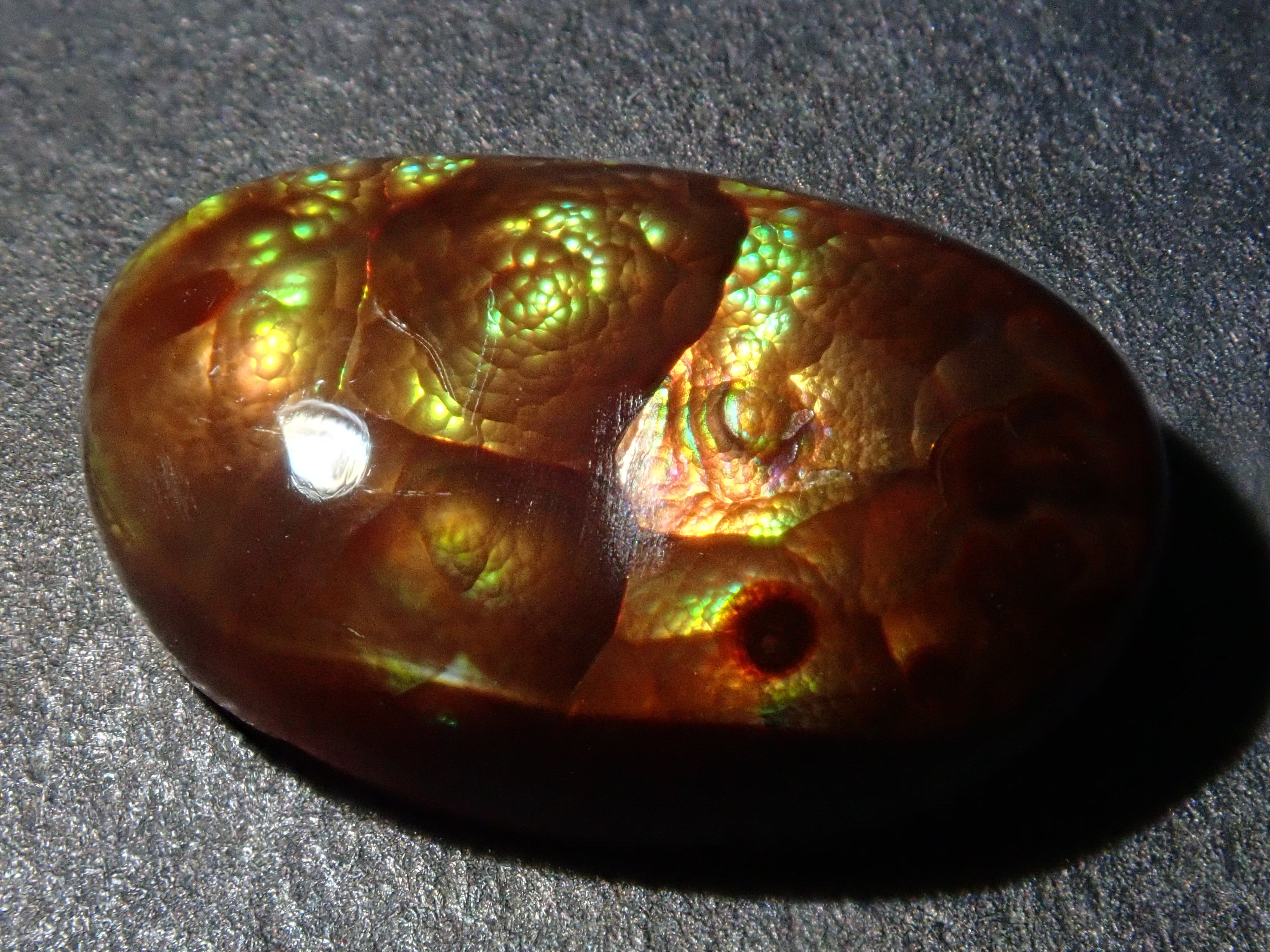 メキシコ産ファイアーアゲート 5.519ctルース