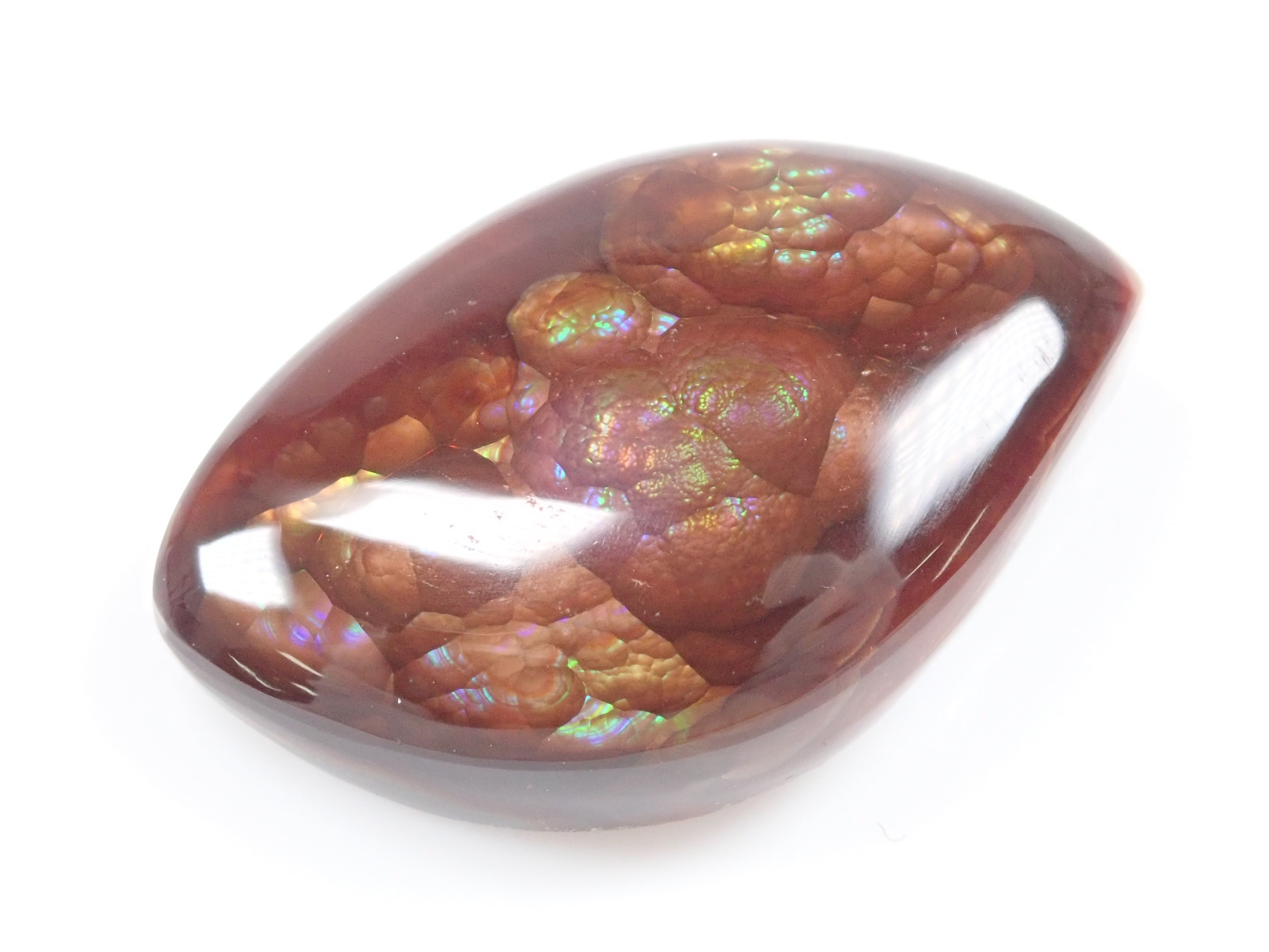 メキシコ産ファイアーアゲート 13.370ctルース