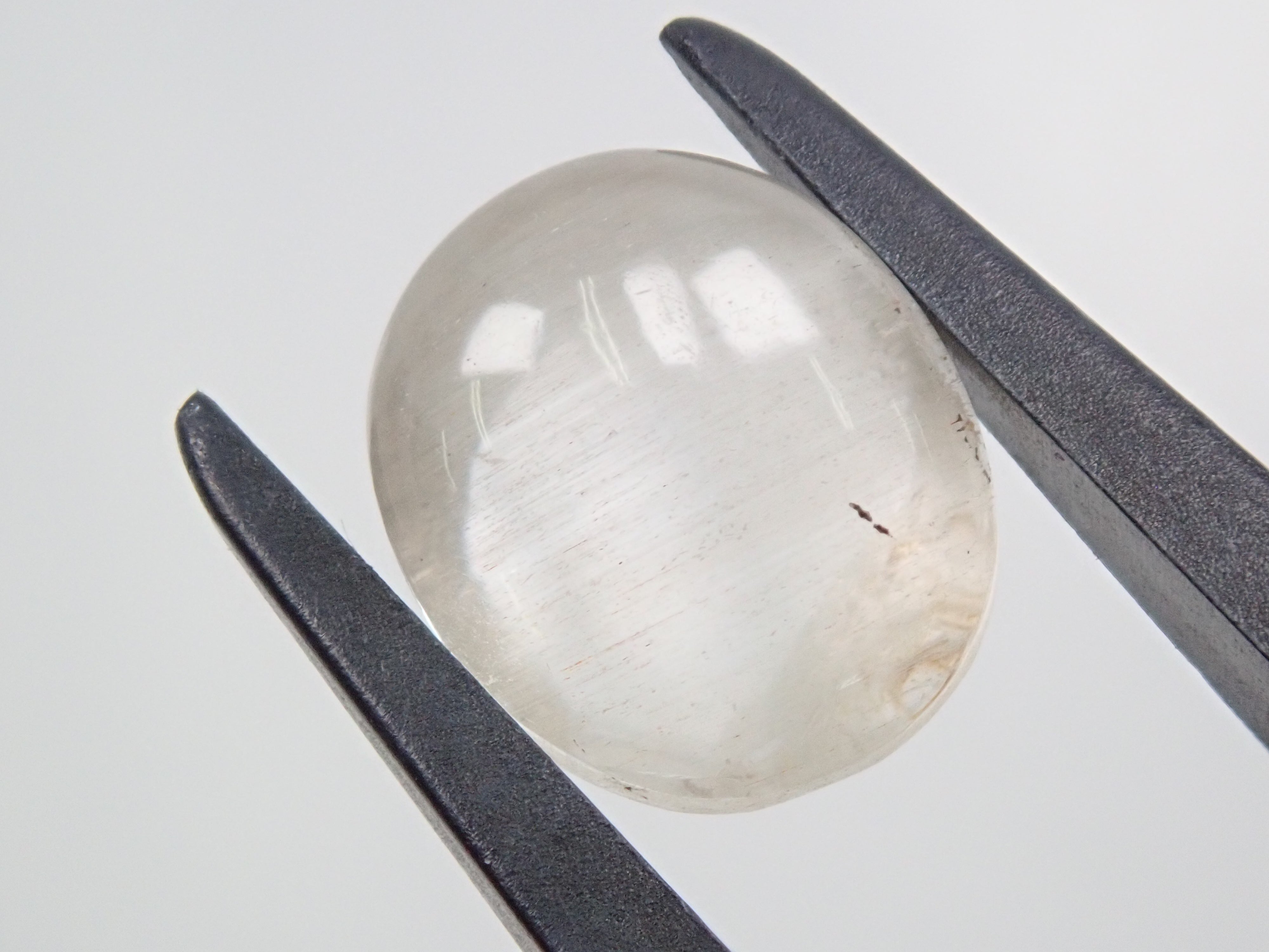 【12539379掲載】スリランカ産トパーズキャッツアイ 1.105ctルース