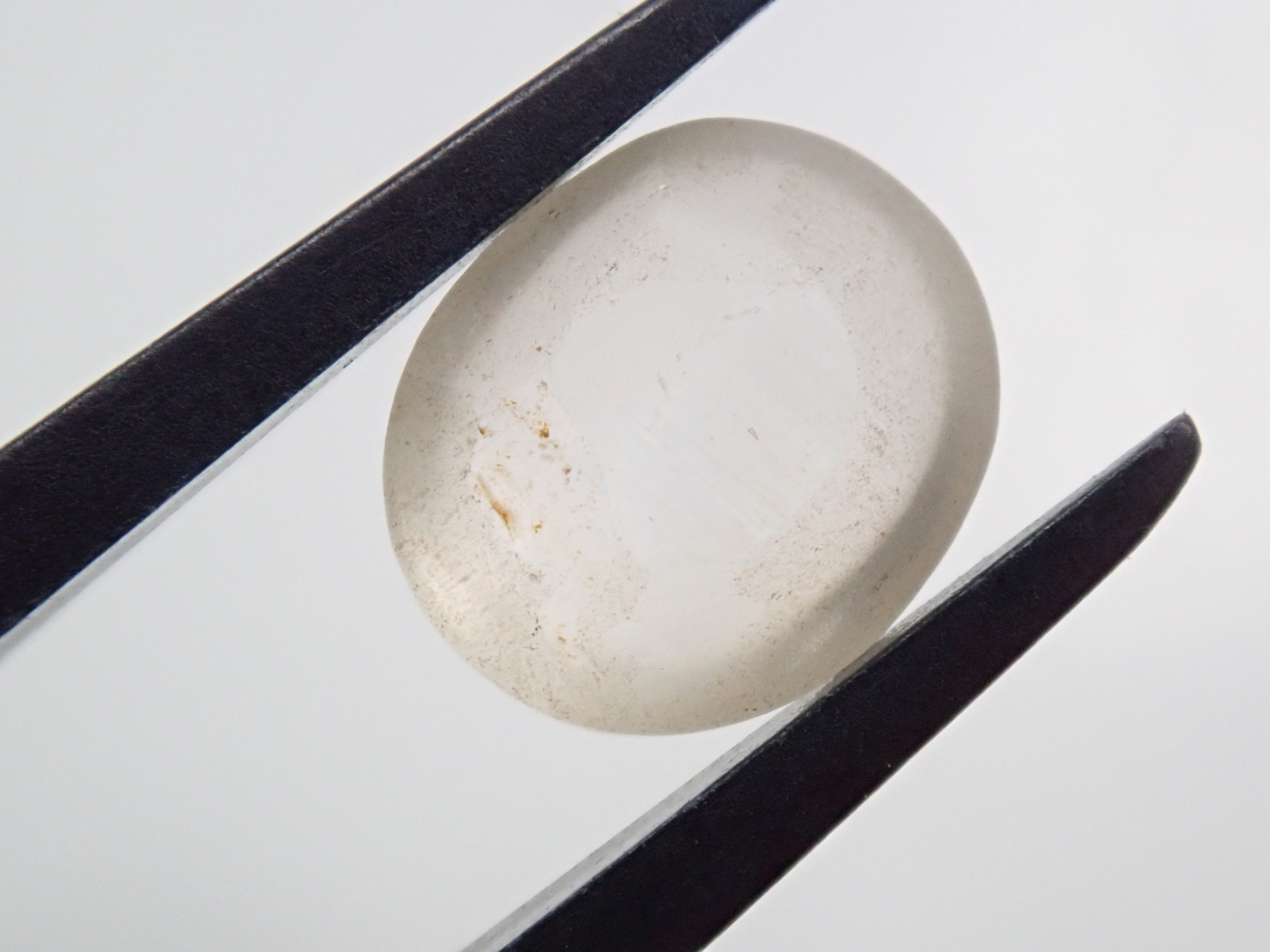 【12539379掲載】スリランカ産トパーズキャッツアイ 1.105ctルース