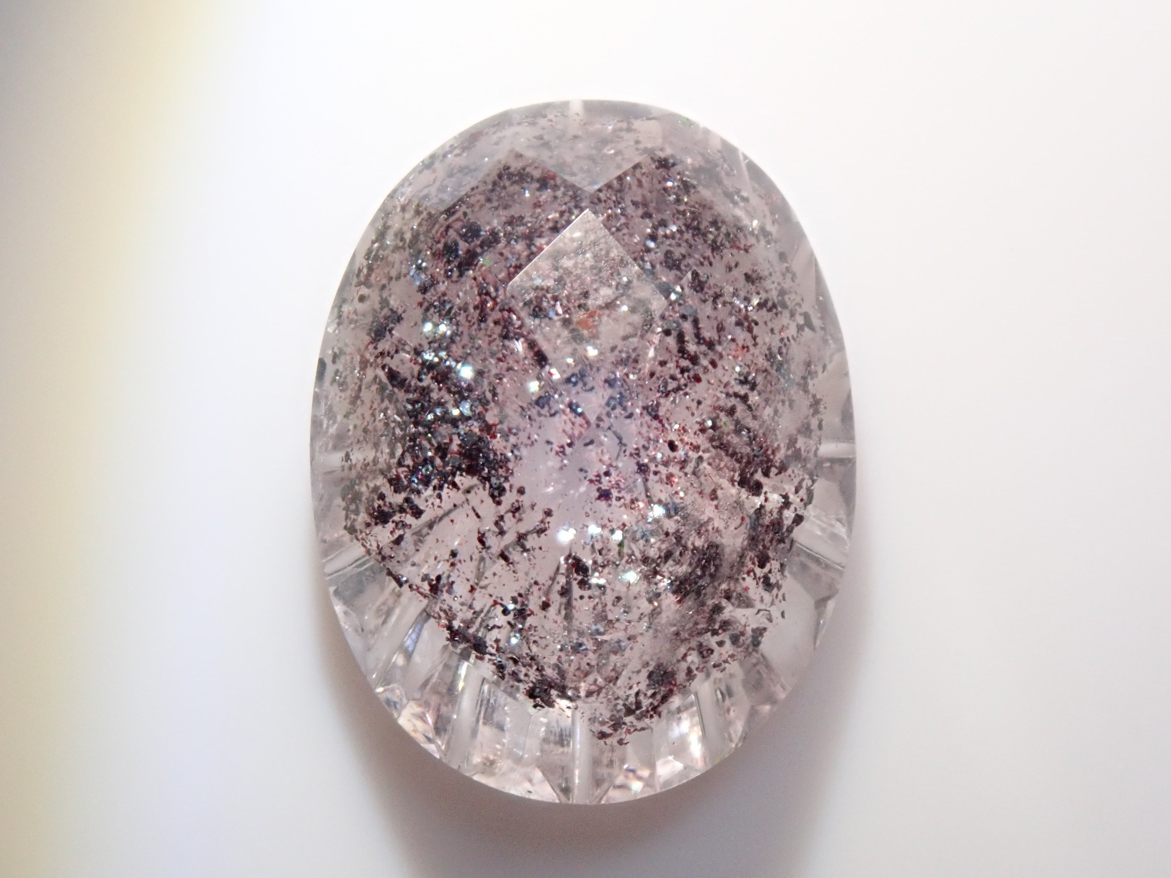 【甲州貴石切子】レピドクロサイトインクォーツ 2.488ct《コラボ》ルース ワッペン付