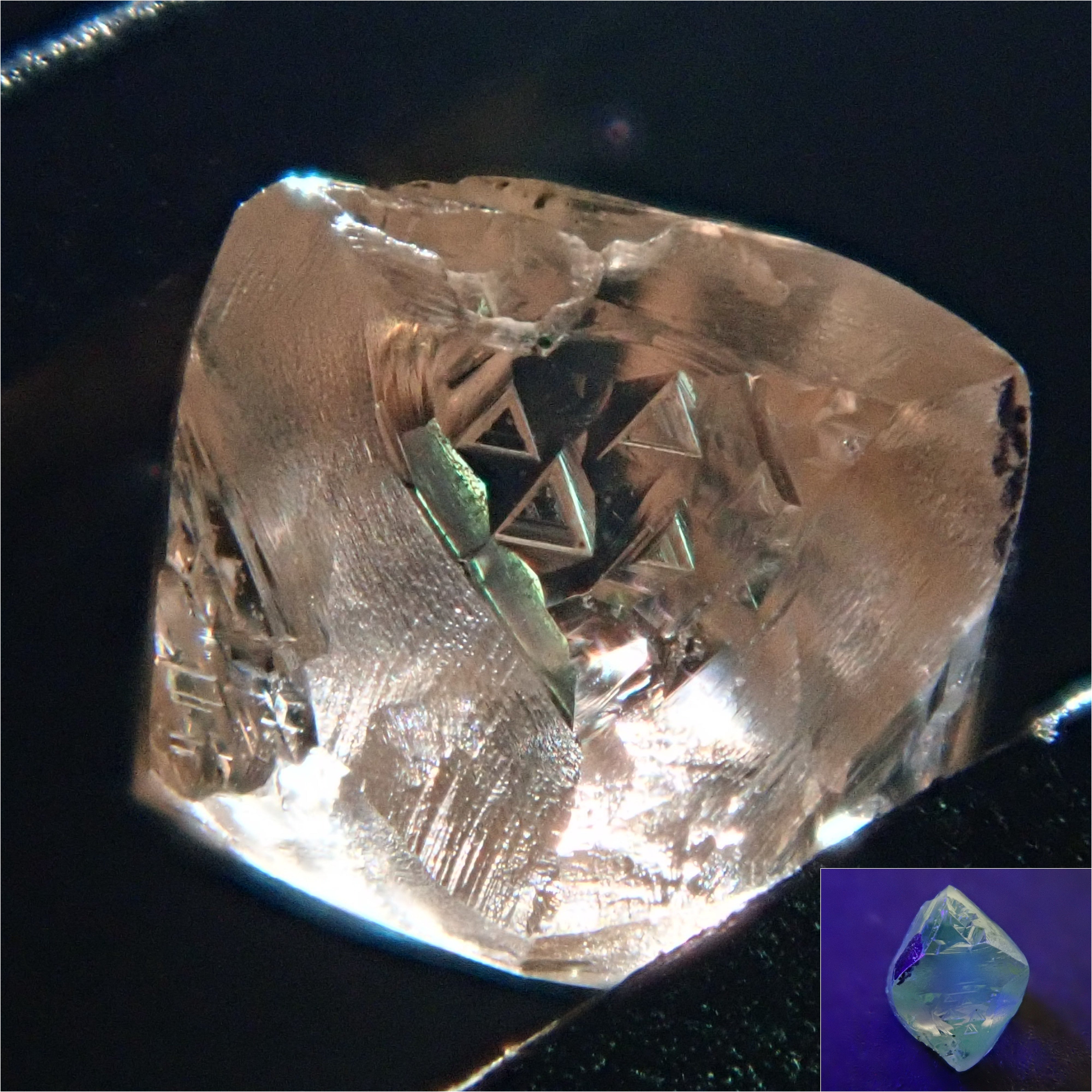 ダイヤモンド原石（ソーヤブル） 0.260ct 原石・トライゴン有