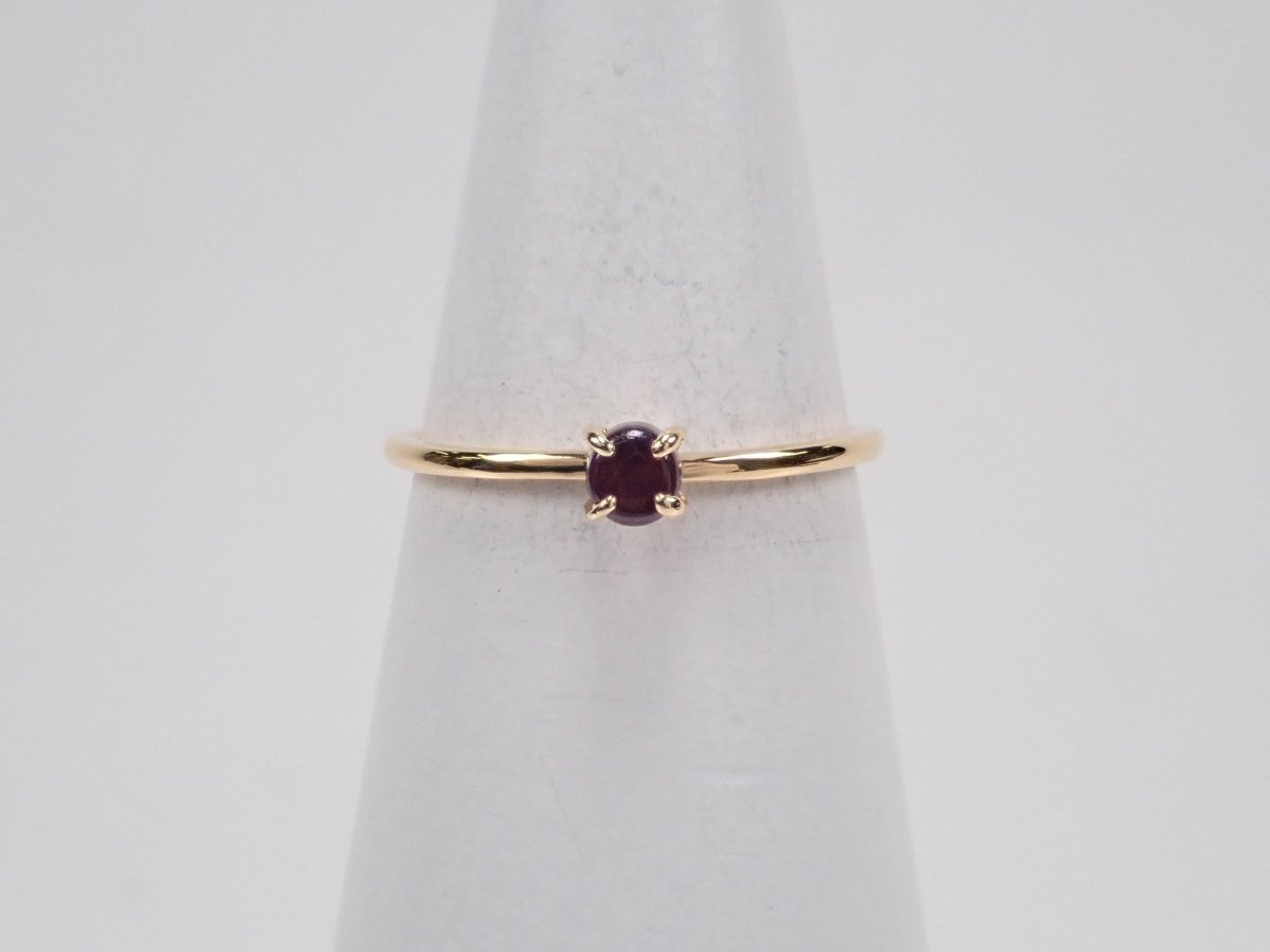 K18アンドラダイトガーネット(通称名 レインボーガーネット)0.347ct リング - カラッツSTORE