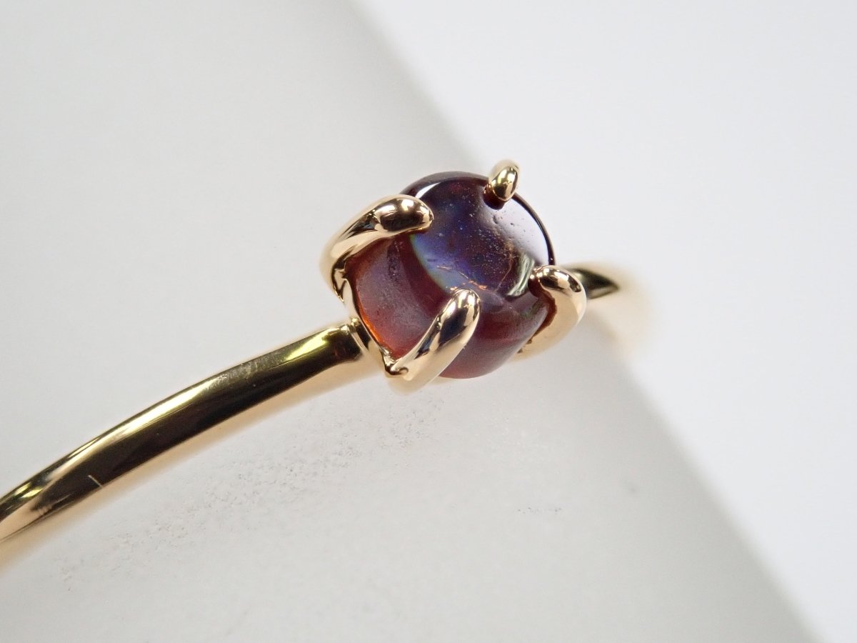 K18アンドラダイトガーネット(通称名 レインボーガーネット)0.347ct リング - カラッツSTORE