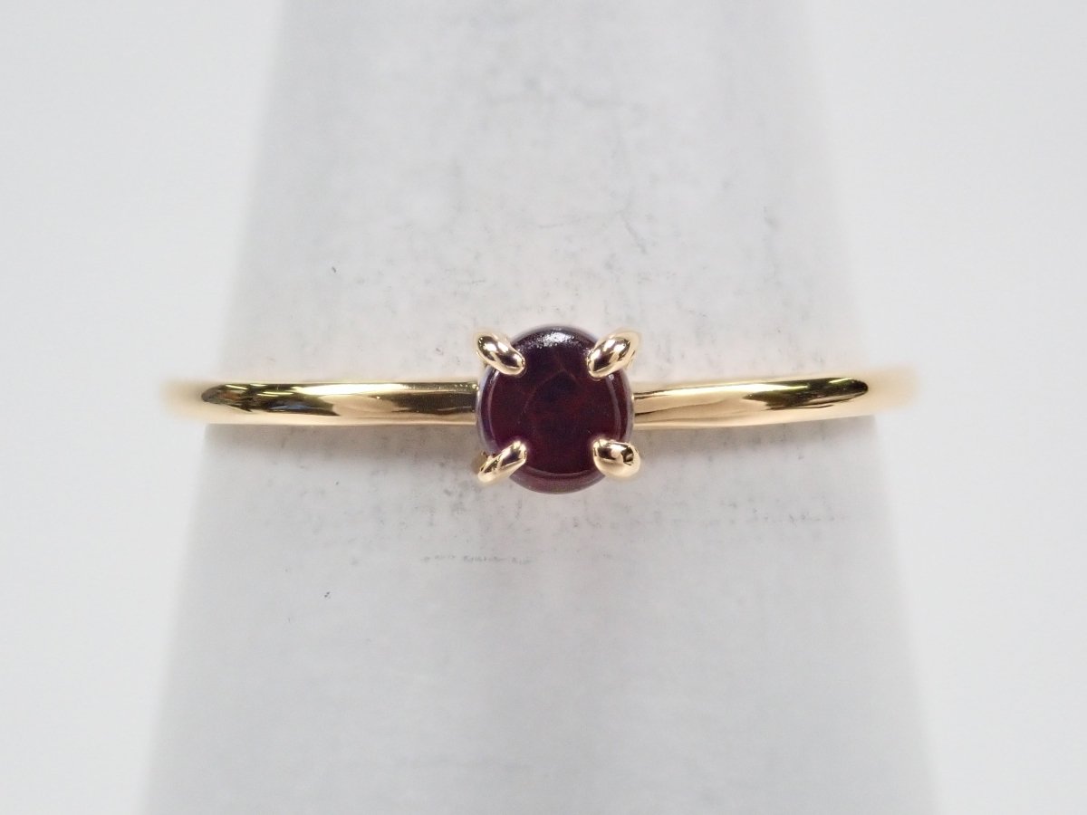 K18アンドラダイトガーネット(通称名 レインボーガーネット)0.347ct リング - カラッツSTORE