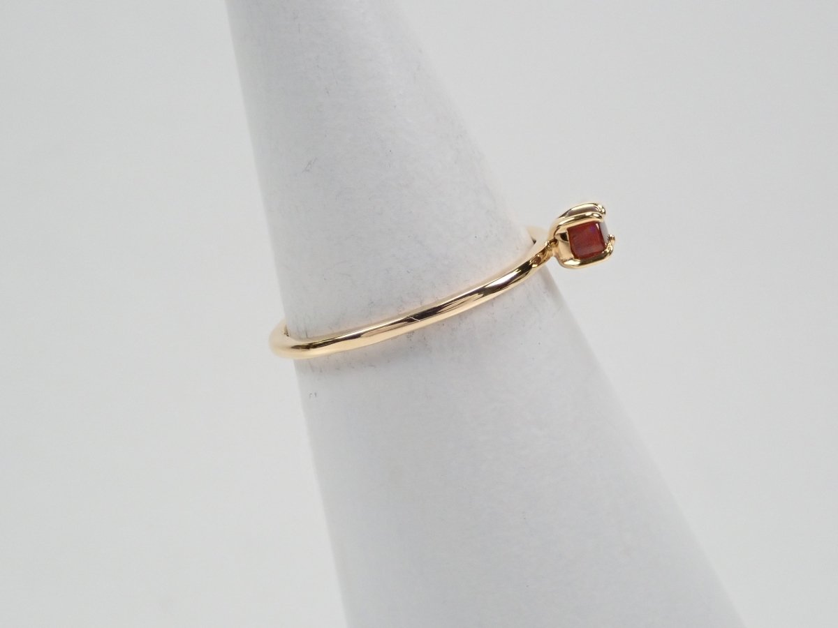 K18アンドラダイトガーネット(通称名 レインボーガーネット)0.347ct リング - カラッツSTORE