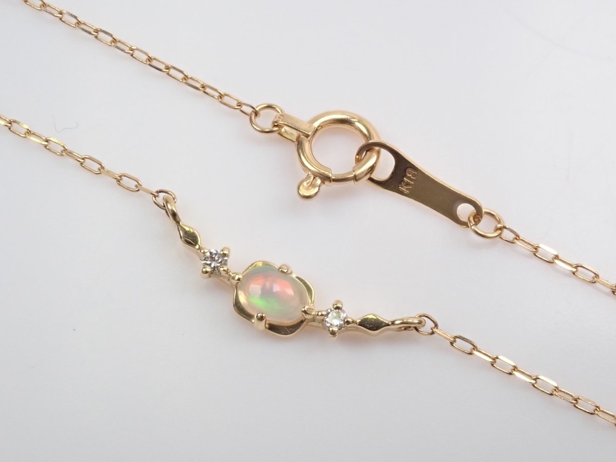 K18オパールペンダント(ネックレス) - カラッツSTORE