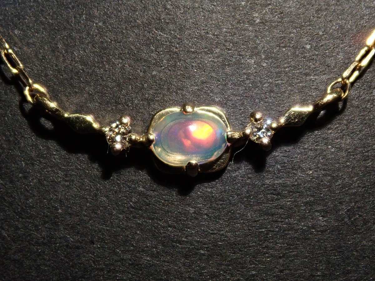 K18オパールペンダント(ネックレス) - カラッツSTORE