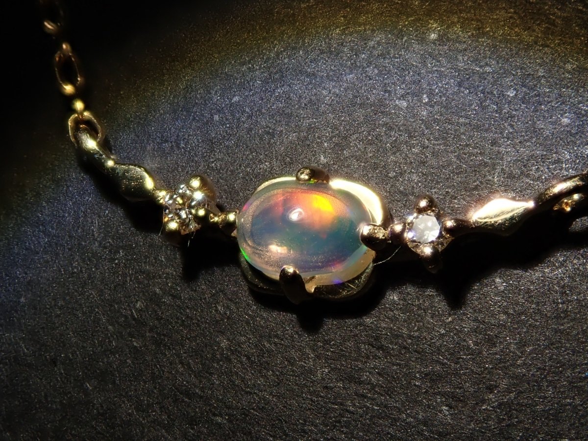 K18オパールペンダント(ネックレス) - カラッツSTORE