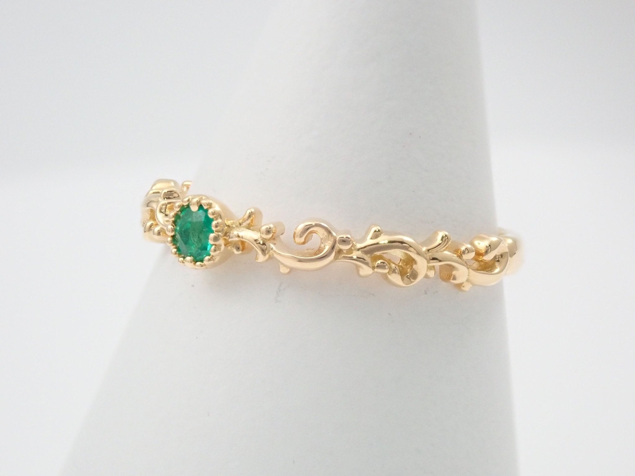 K18エメラルドリング - KARATZ STORE|カラッツSTORE