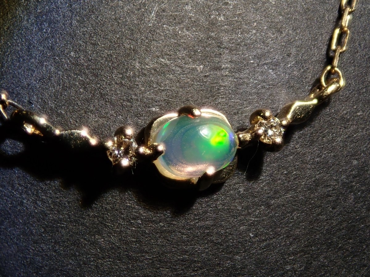 K18オパールペンダント(ネックレス) - カラッツSTORE