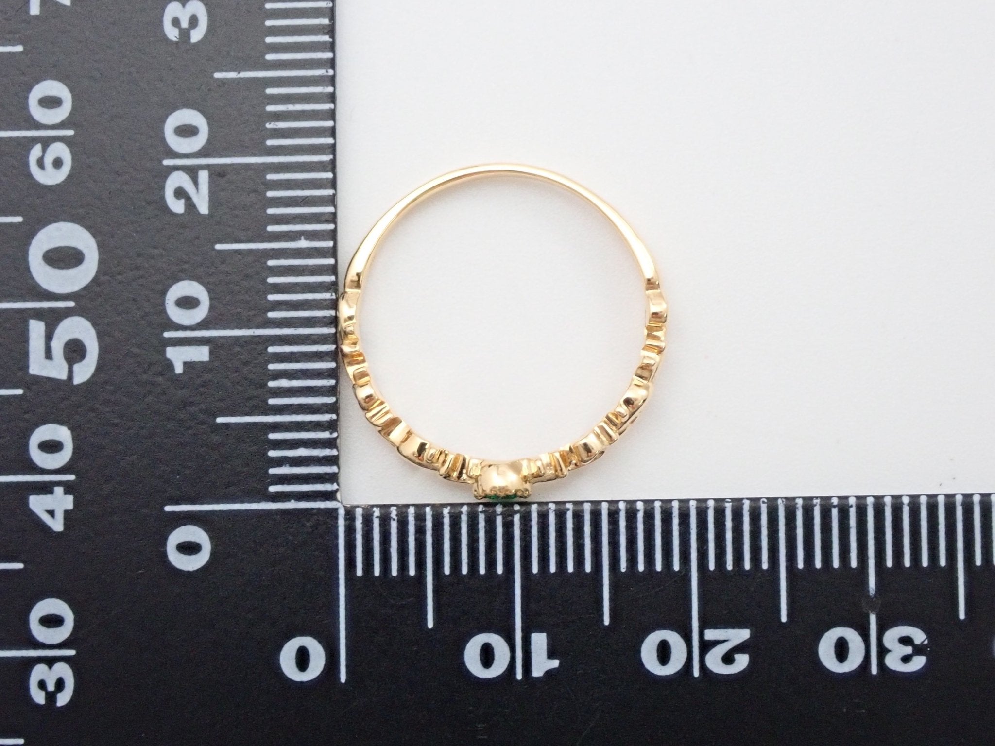 K18エメラルドリング - KARATZ STORE|カラッツSTORE