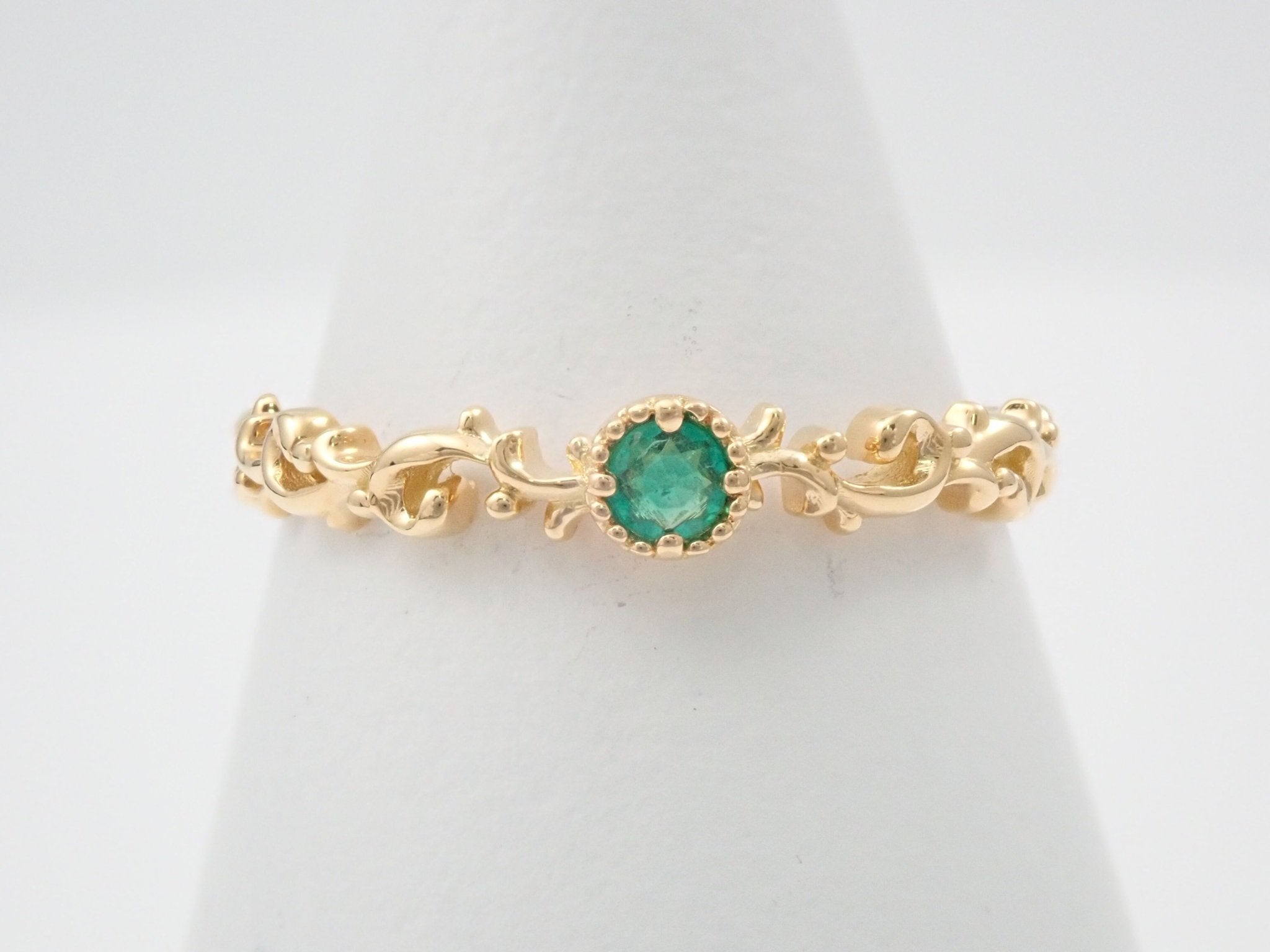 K18エメラルドリング - KARATZ STORE|カラッツSTORE