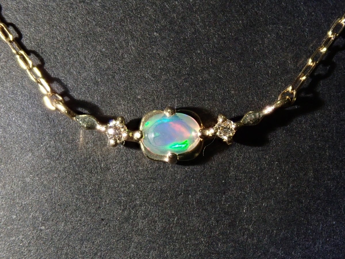 K18オパールペンダント(ネックレス) - カラッツSTORE
