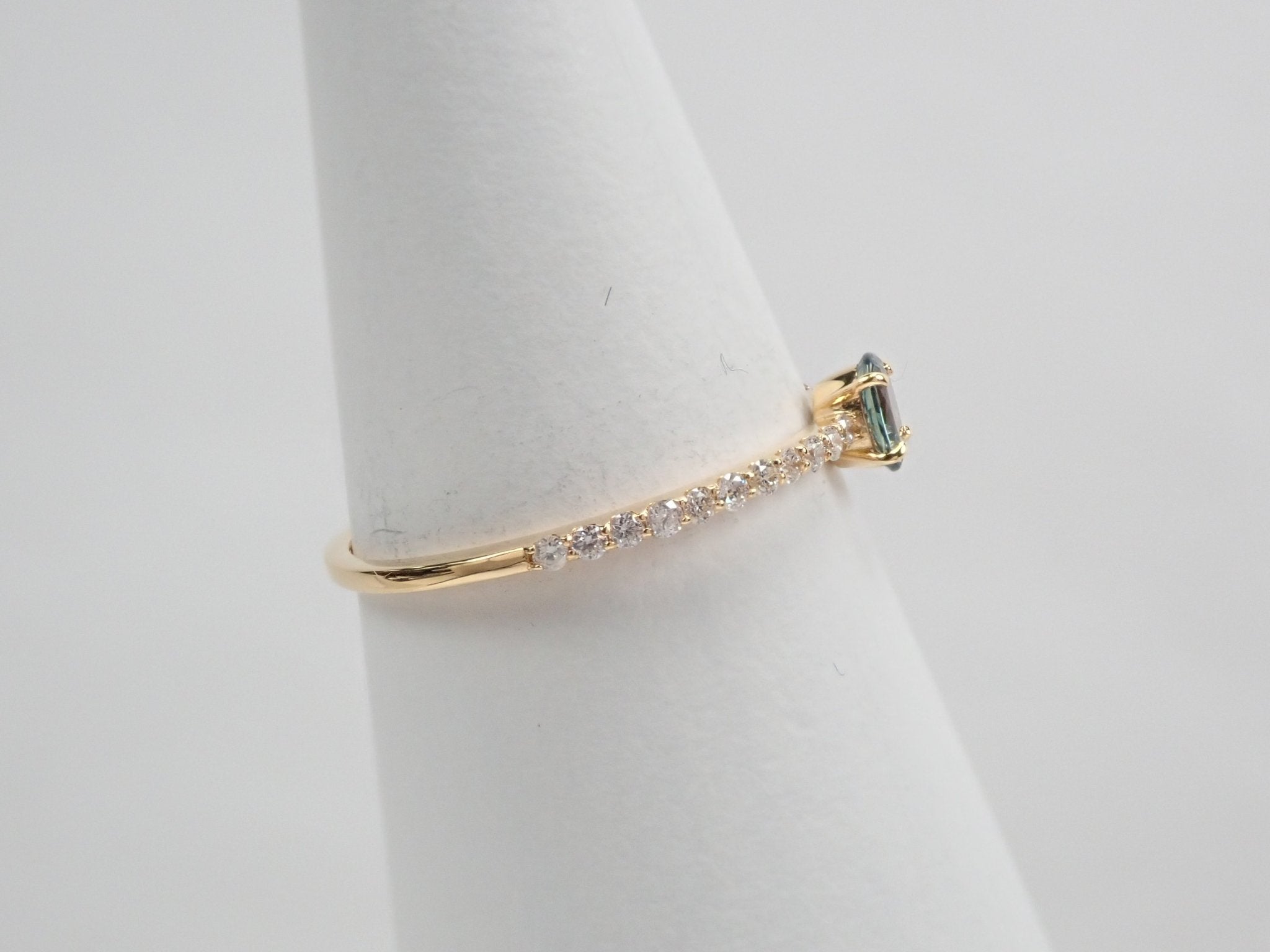 K18アレキサンドライト0.20ct リング - KARATZ STORE|カラッツSTORE