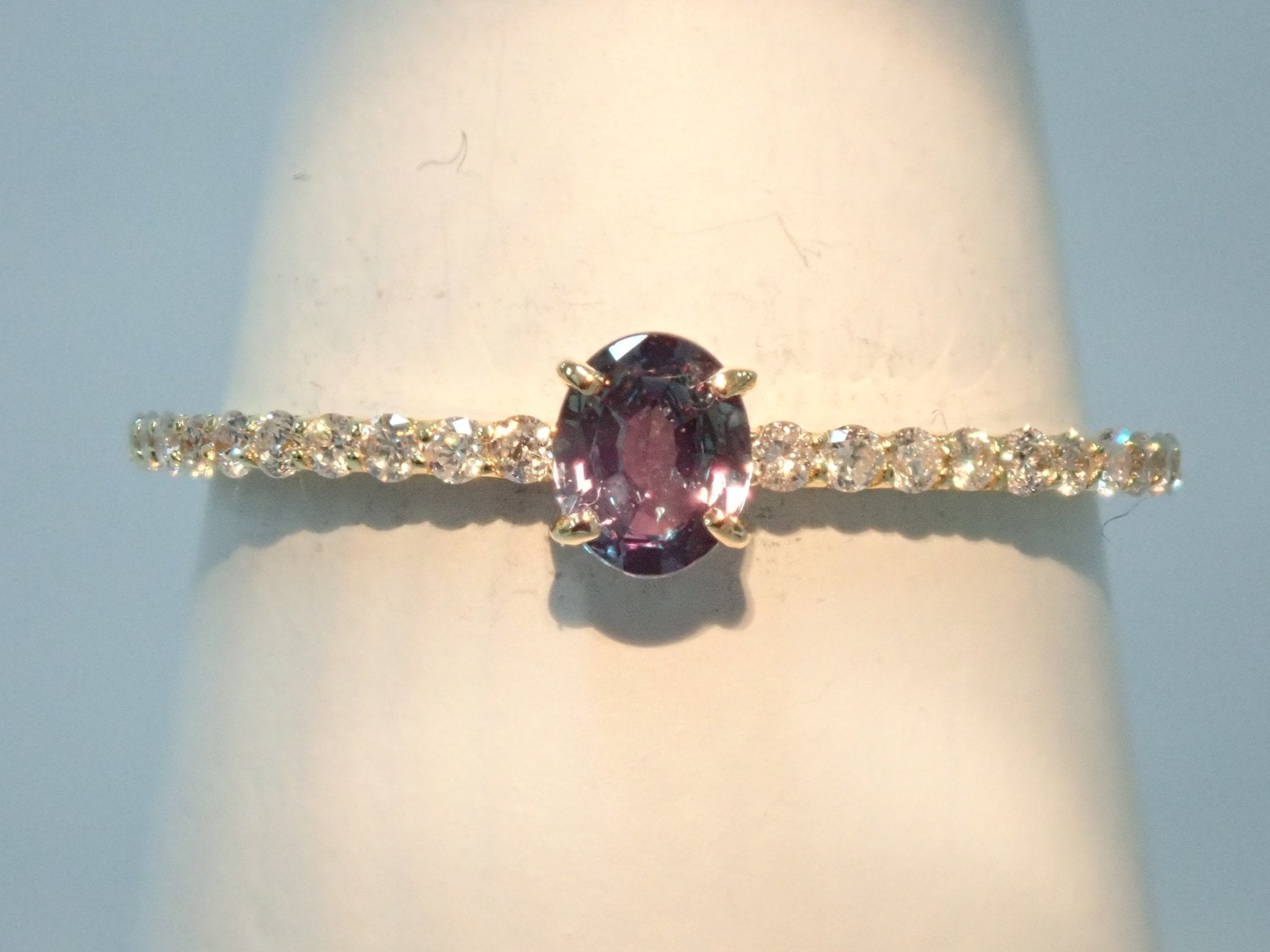 K18アレキサンドライト0.20ct リング - KARATZ STORE|カラッツSTORE