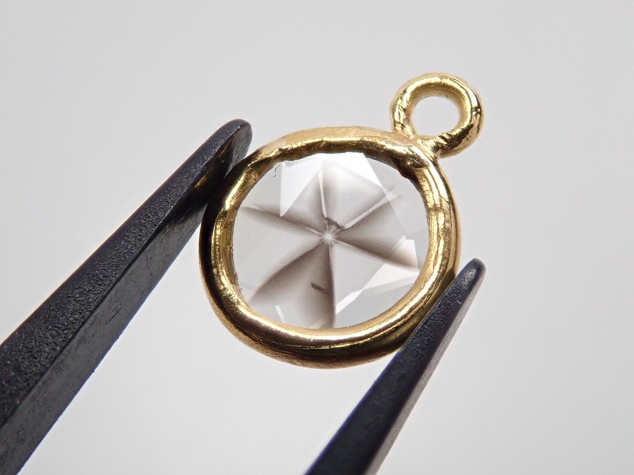 K18ダイヤモンド0.21ct ペンダントトップ(ネックレストップ) - KARATZ STORE|カラッツSTORE