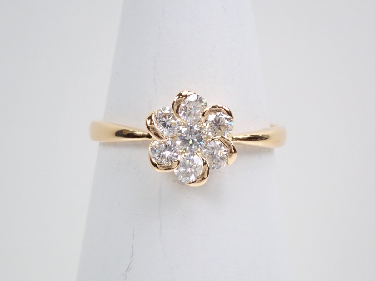 K18ダイヤモンド0.50ct リング
