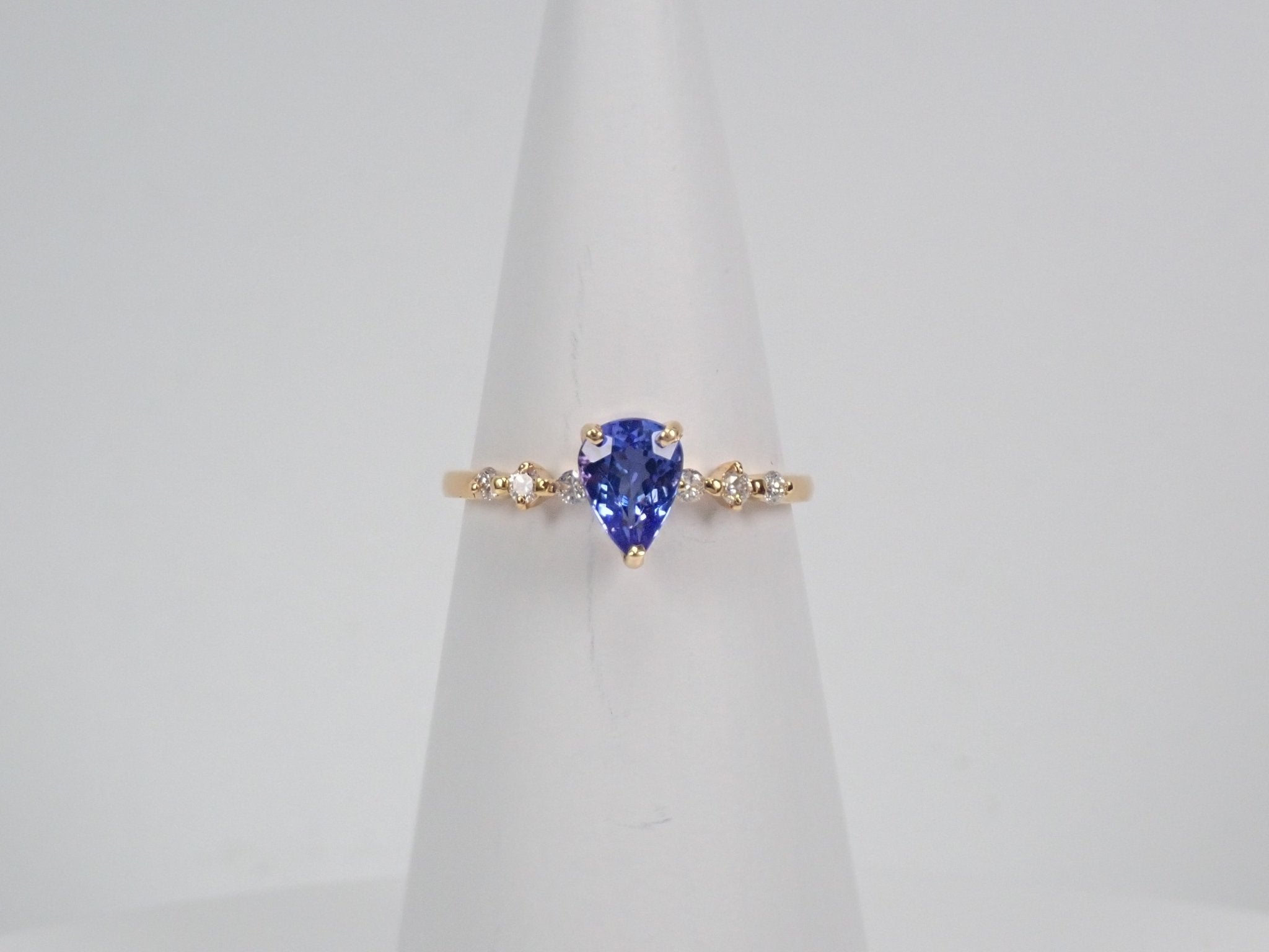 K18タンザナイト0.55ct リング - KARATZ STORE|カラッツSTORE